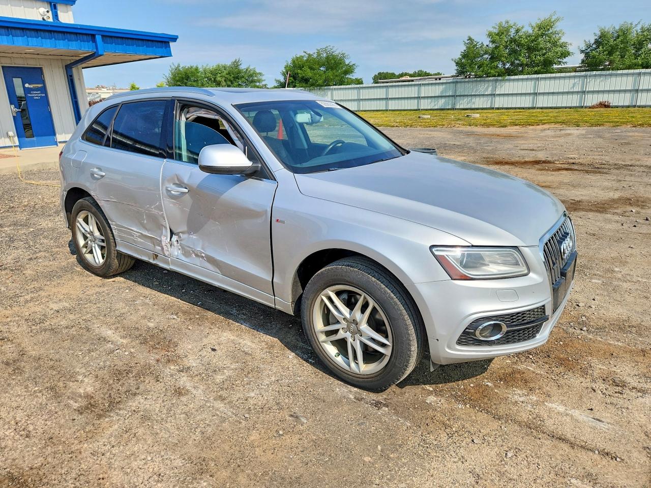 2014 Audi Q5 Premium Plus Silver vin: WA1DGAFP7EA051451