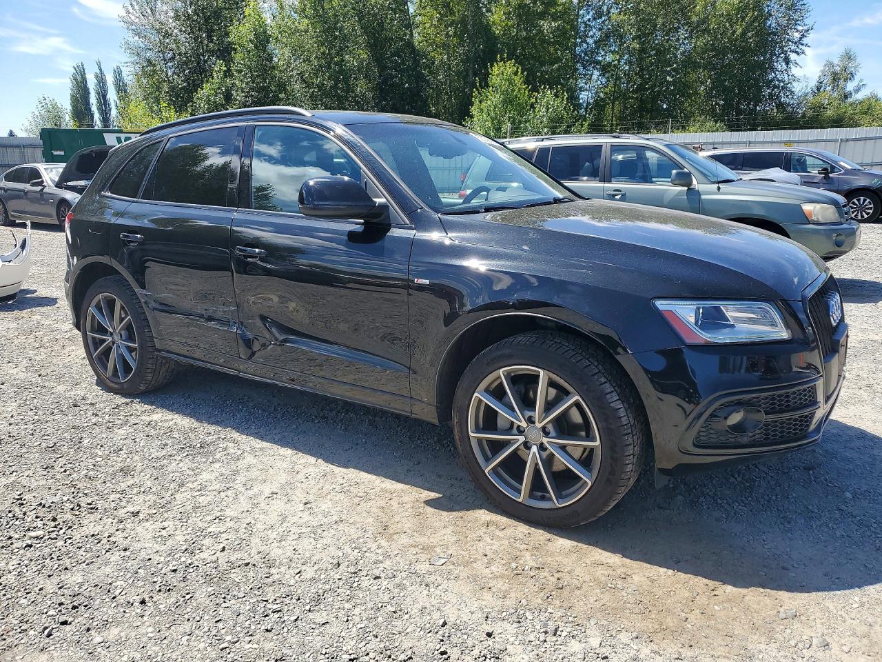 2015 Audi Q5 Premium Plus Черный vin: WA1DGAFP7FA038216