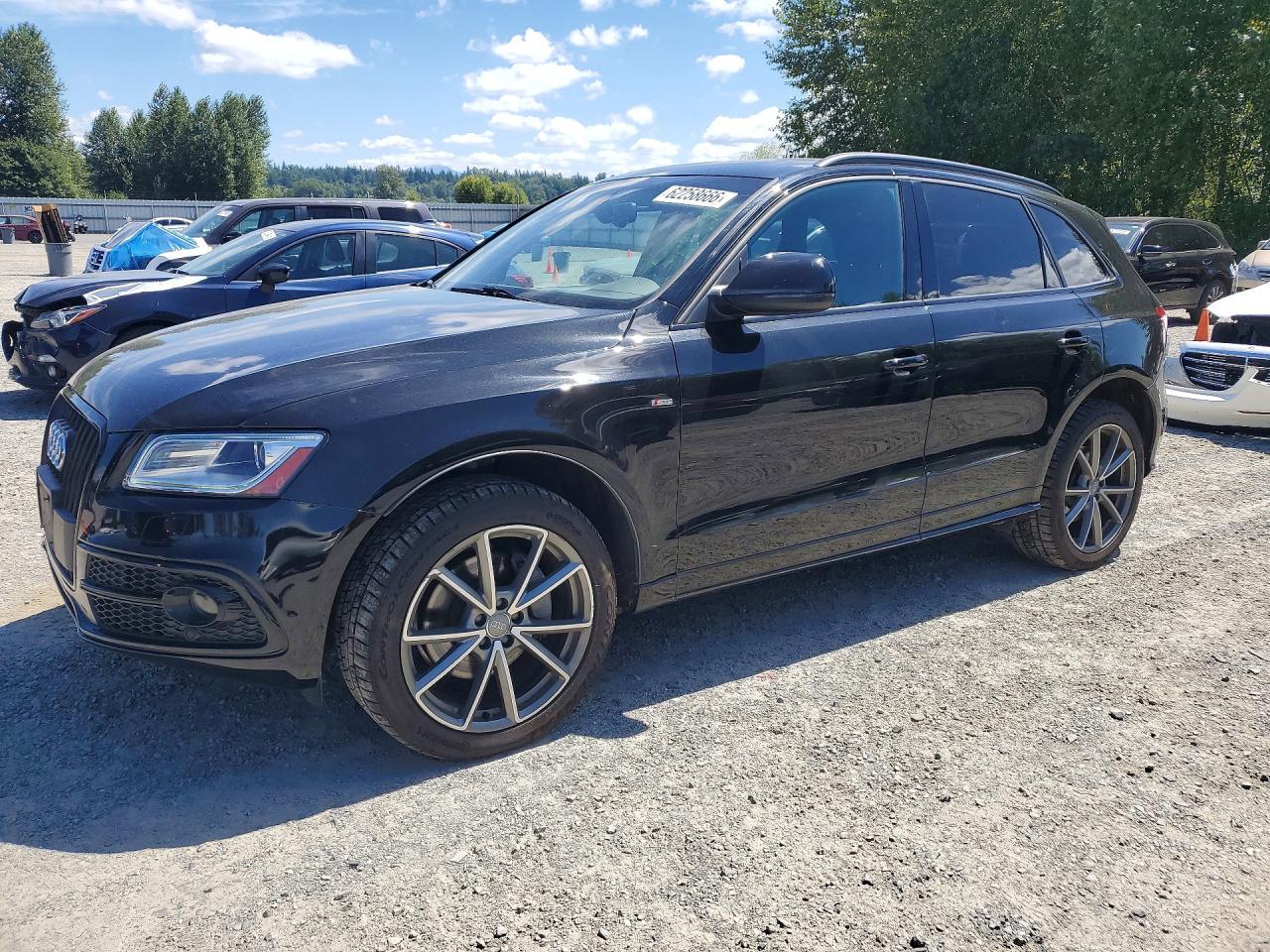2015 Audi Q5 Premium Plus Черный vin: WA1DGAFP7FA038216