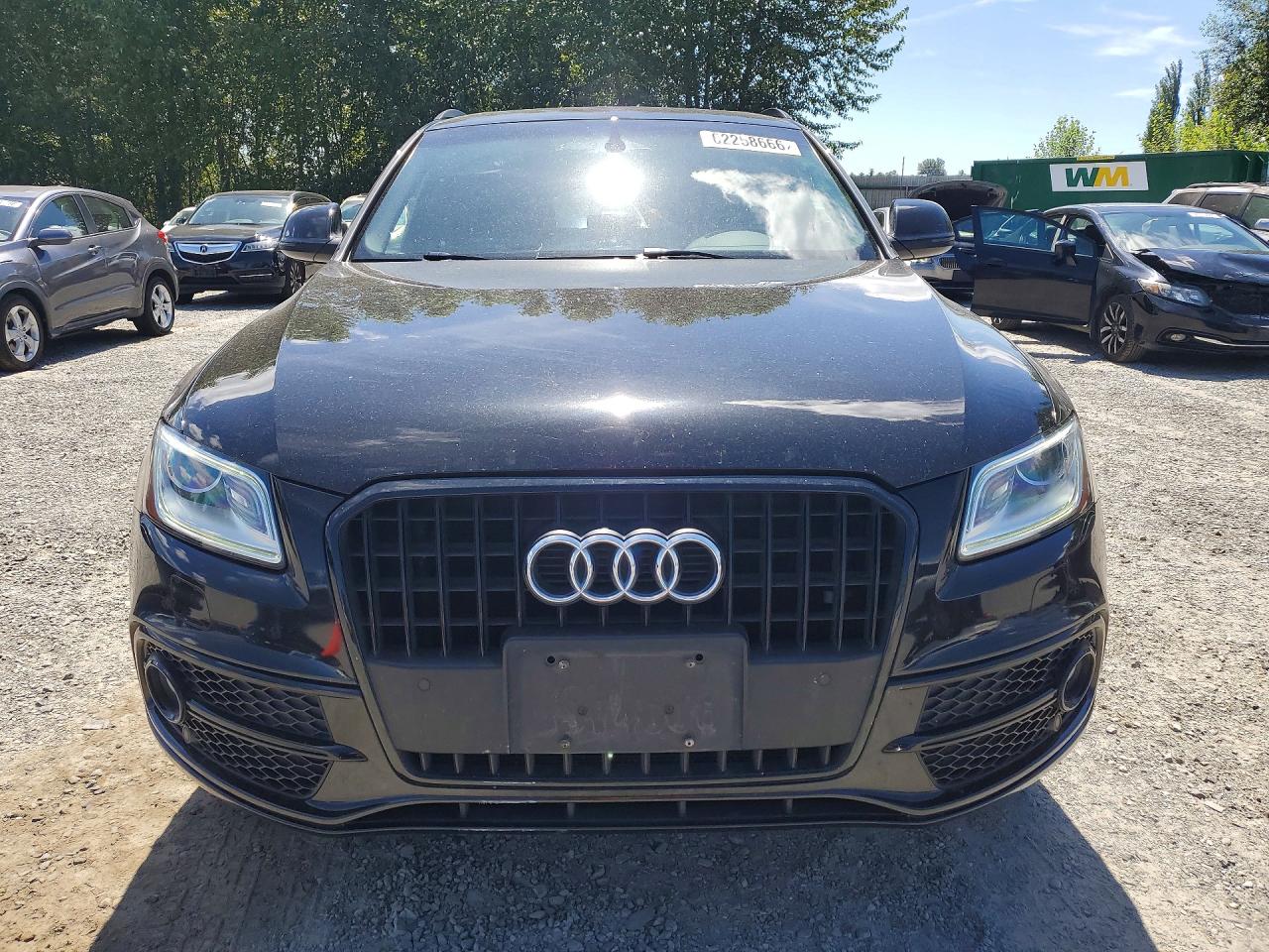 2015 Audi Q5 Premium Plus Черный vin: WA1DGAFP7FA038216
