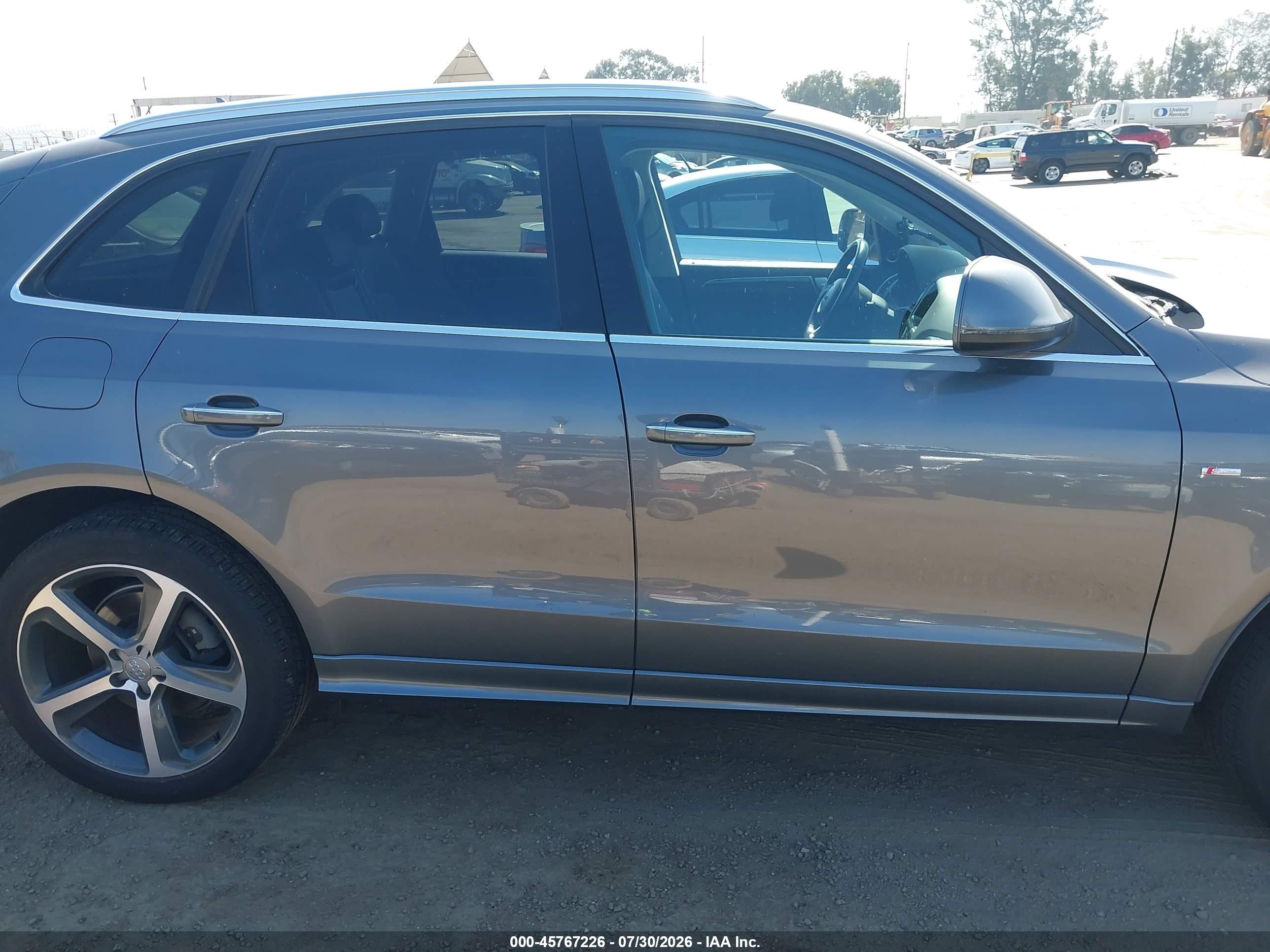 2015 Audi Q5 3.0t Premium Plus Gray vin: WA1DGAFP7FA042850