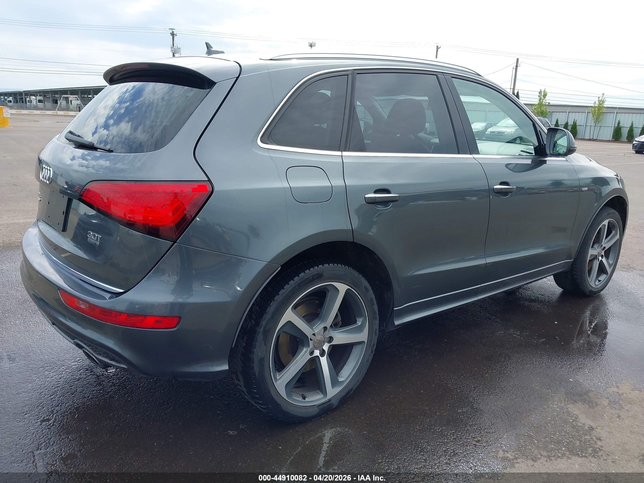 2015 Audi Q5 3.0t Premium Plus Gray vin: WA1DGAFP7FA088341
