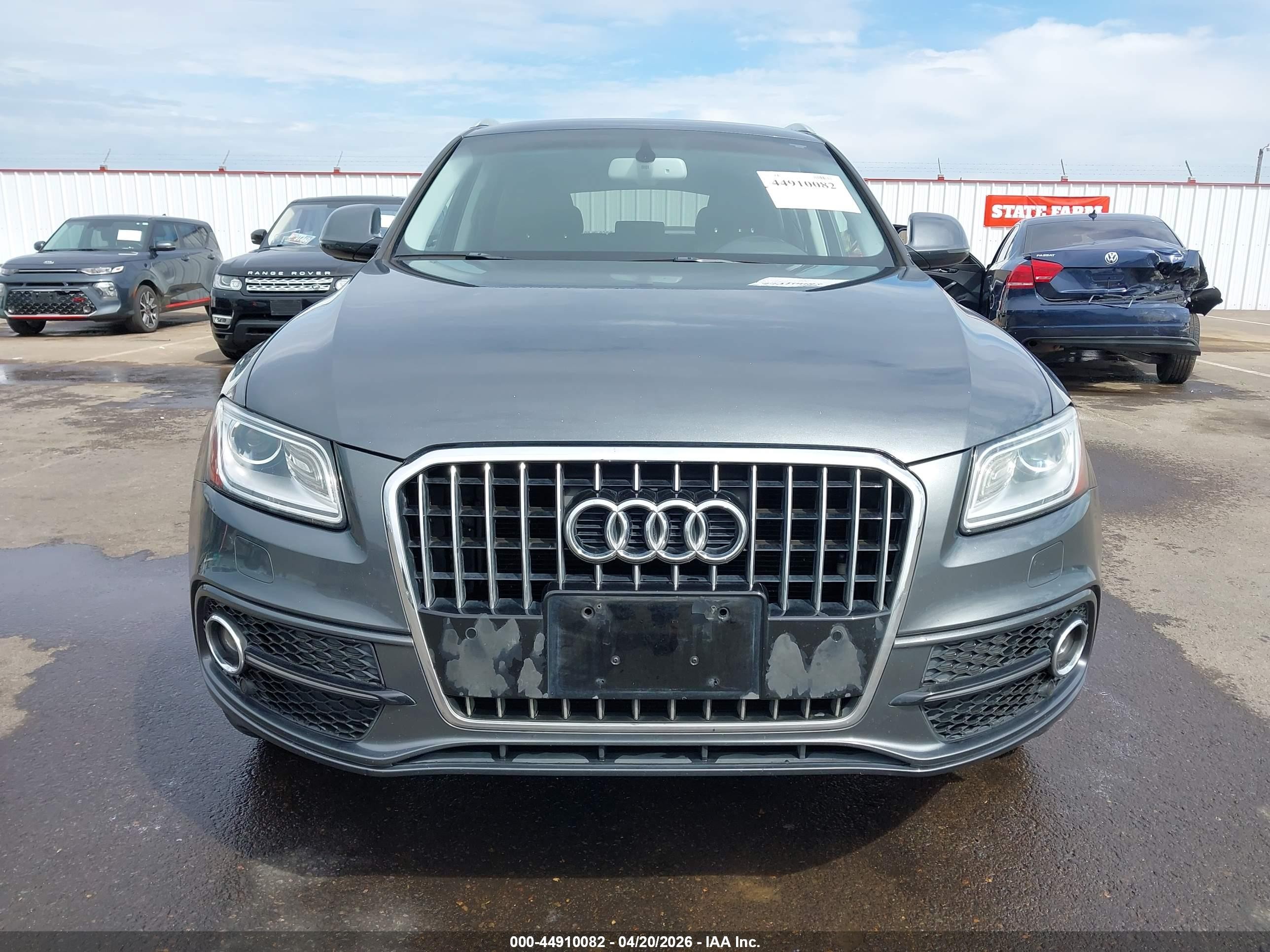 2015 Audi Q5 3.0t Premium Plus Gray vin: WA1DGAFP7FA088341