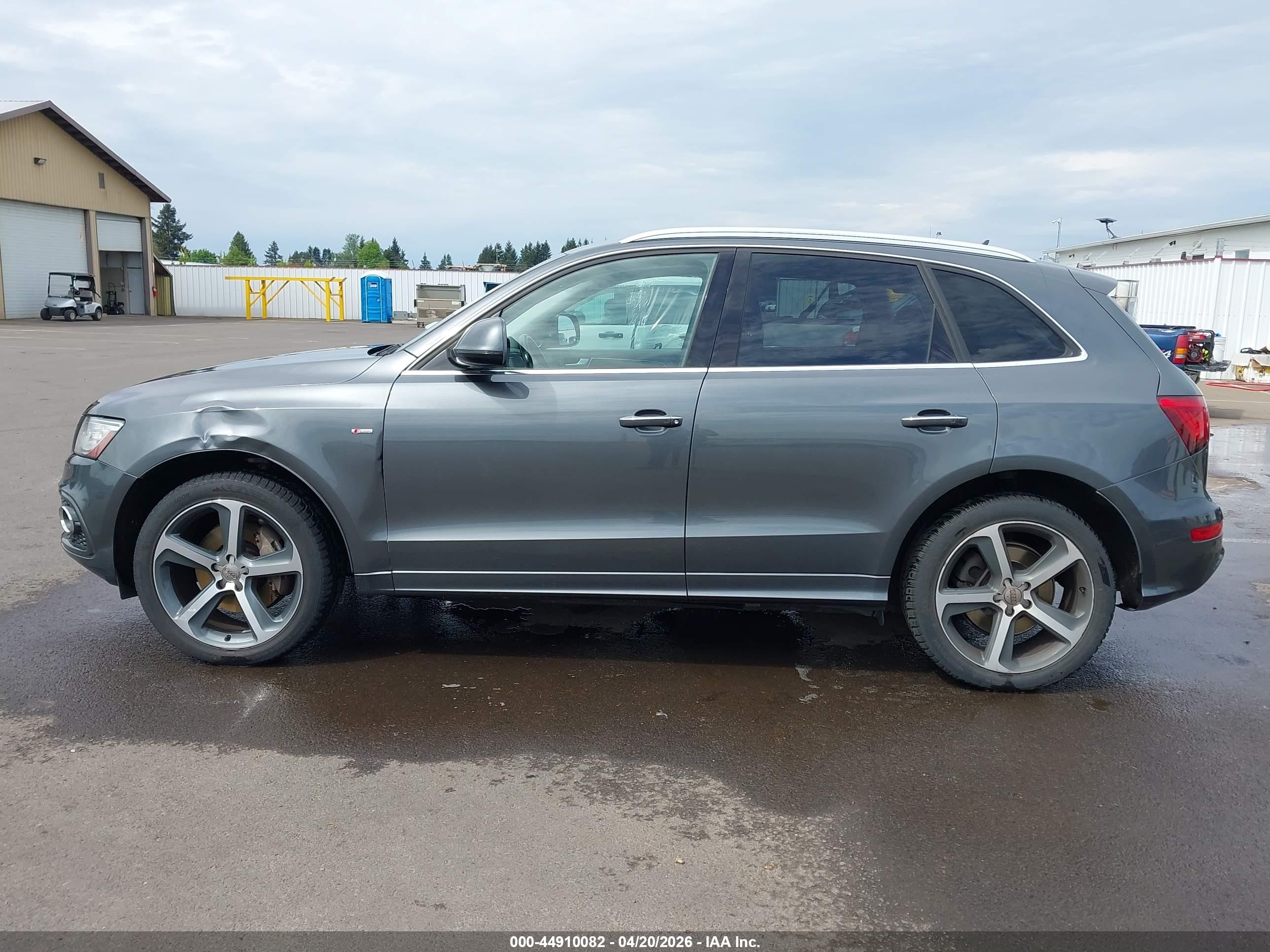 2015 Audi Q5 3.0t Premium Plus Gray vin: WA1DGAFP7FA088341
