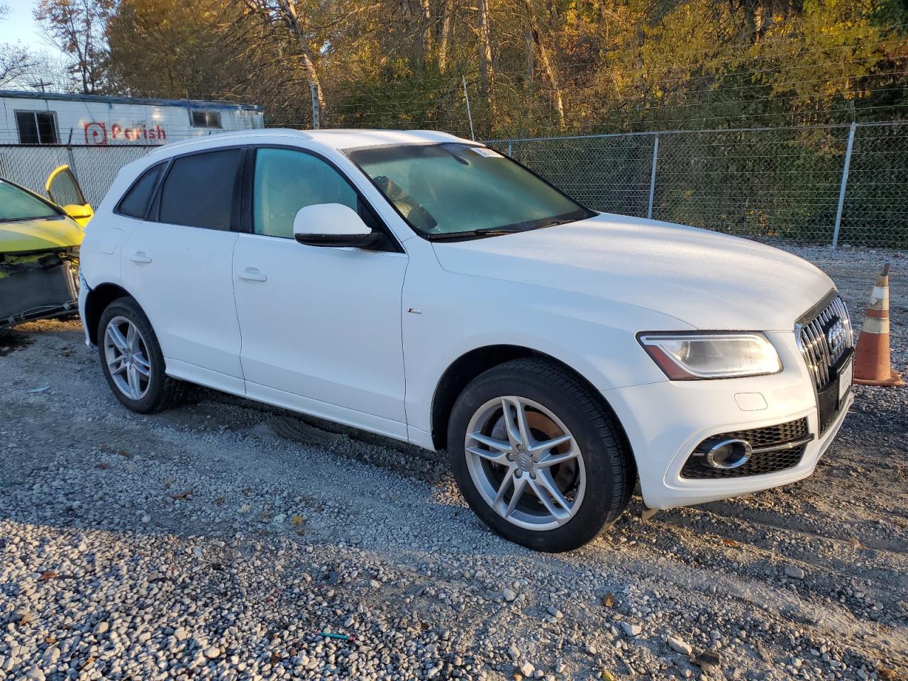 2013 Audi Q5 Premium Plus White vin: WA1DGAFP8DA047598