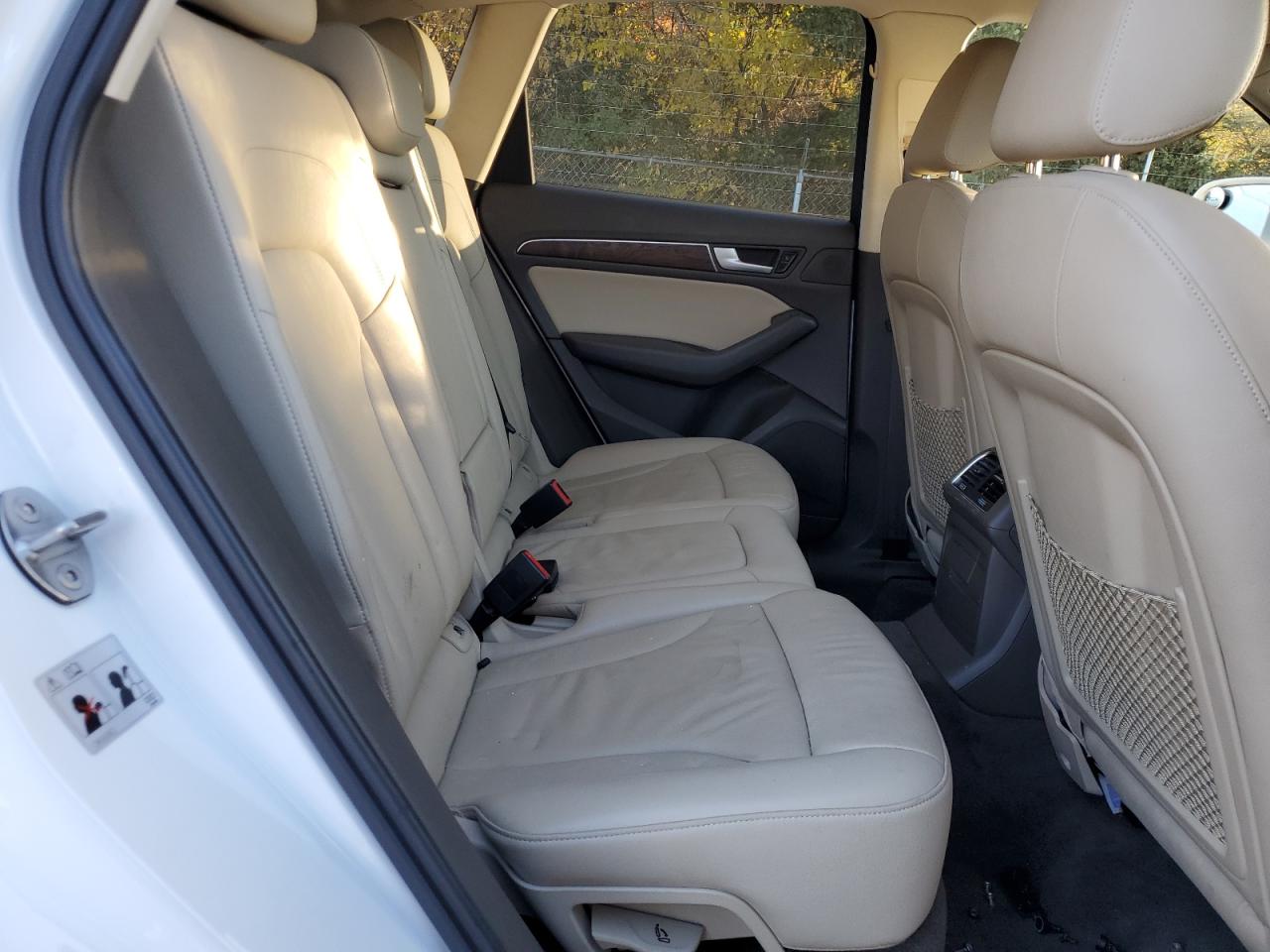 2013 Audi Q5 Premium Plus White vin: WA1DGAFP8DA047598