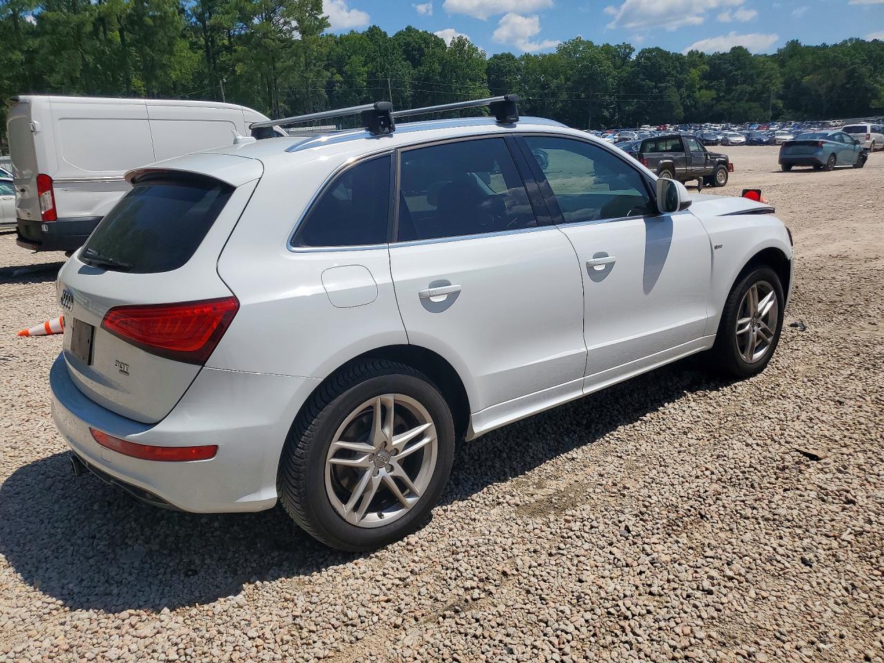 2013 Audi Q5 Premium Plus White vin: WA1DGAFP8DA062747