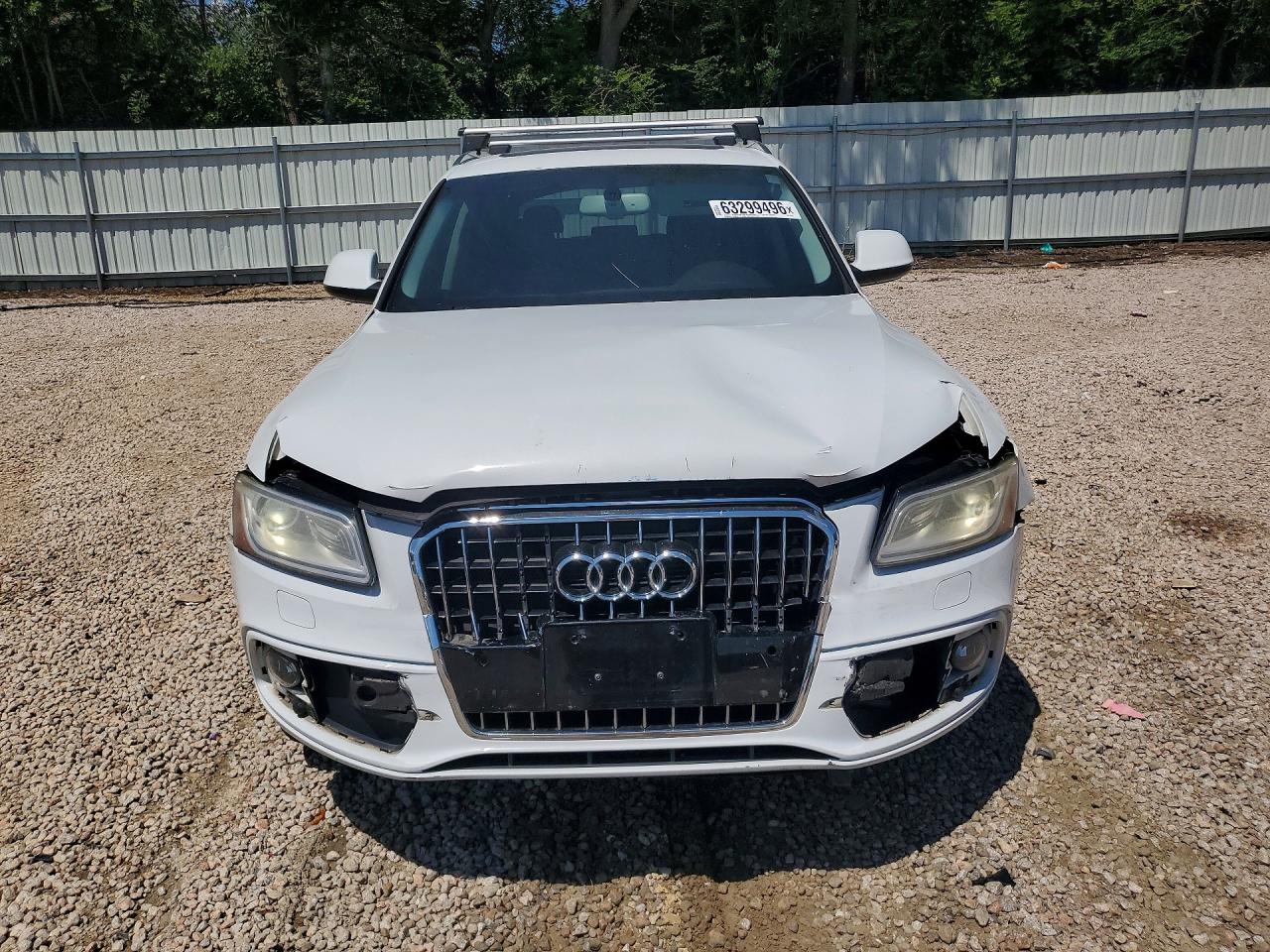 2013 Audi Q5 Premium Plus White vin: WA1DGAFP8DA062747