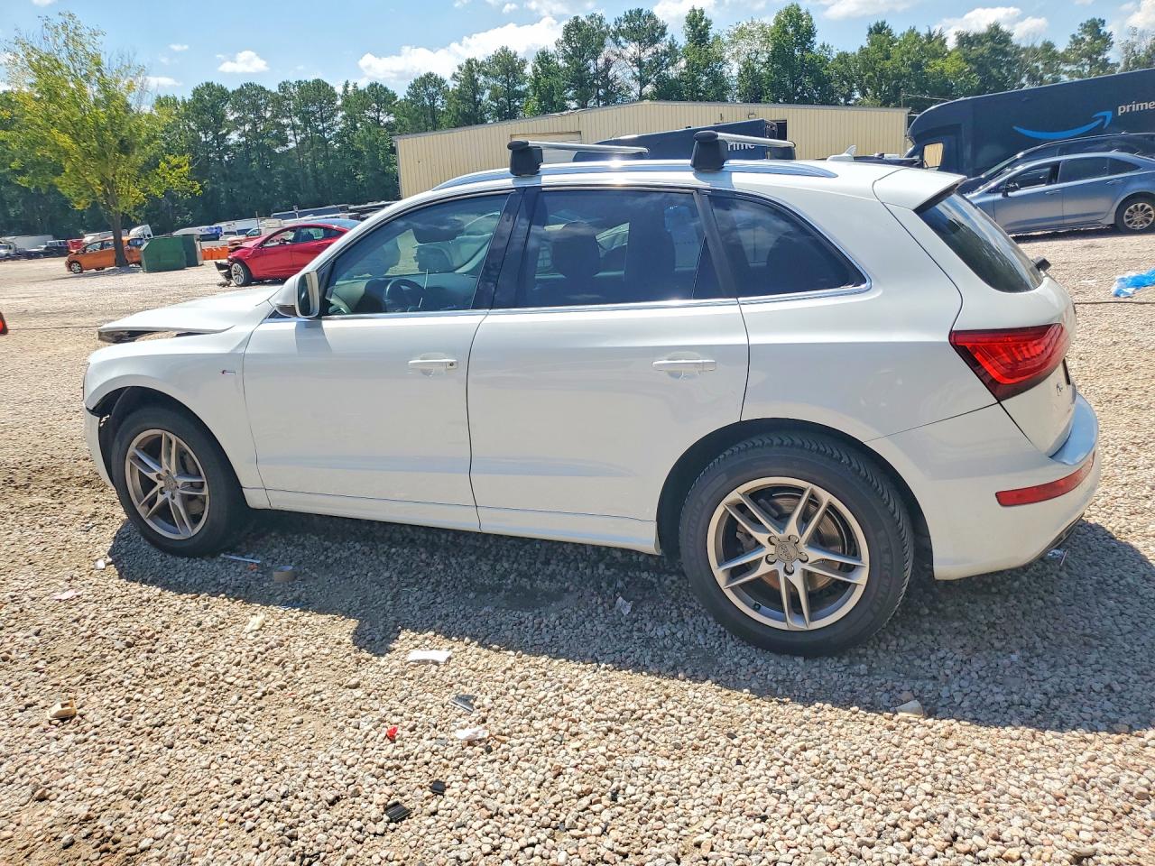 2013 Audi Q5 Premium Plus White vin: WA1DGAFP8DA062747