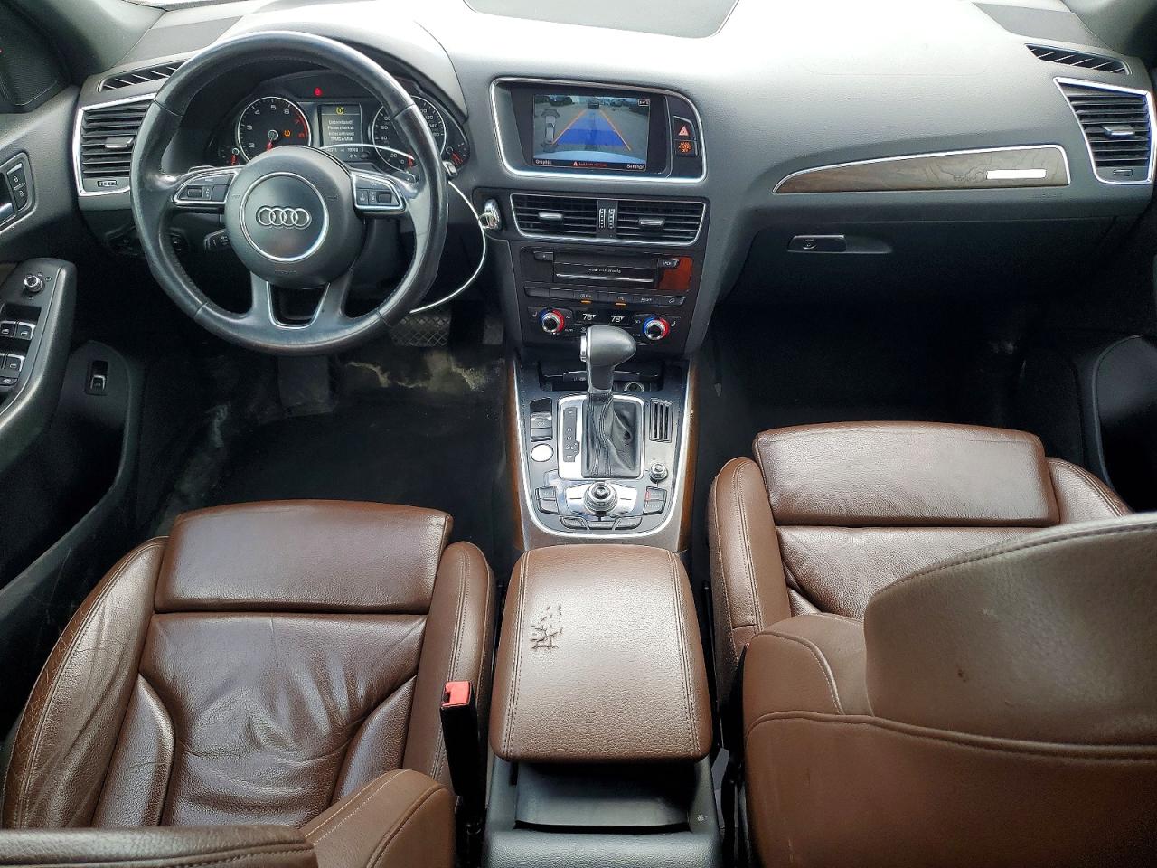 2014 Audi Q5 Premium Plus White vin: WA1DGAFP8EA054715