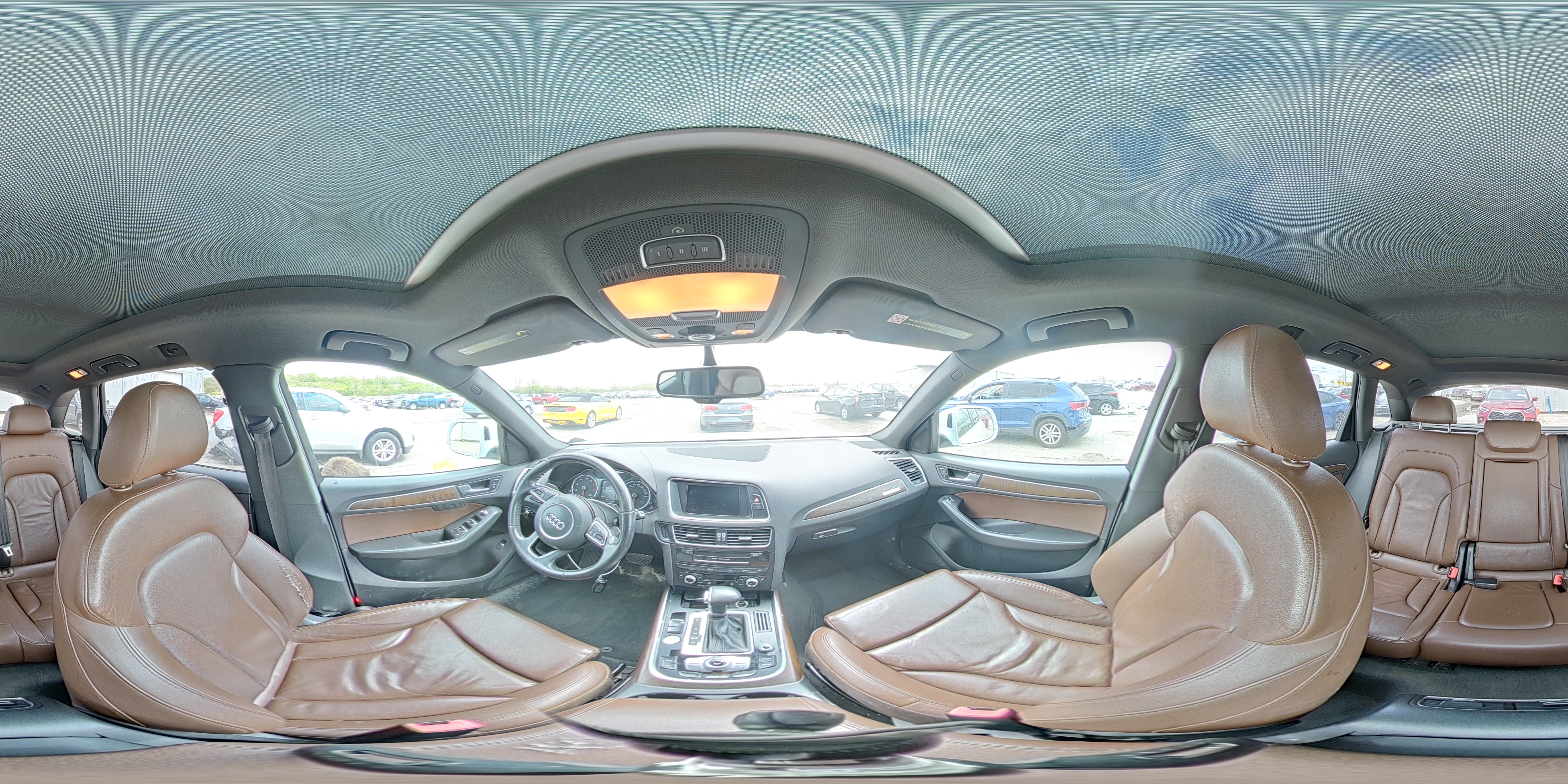 2014 Audi Q5 Premium Plus White vin: WA1DGAFP8EA054715