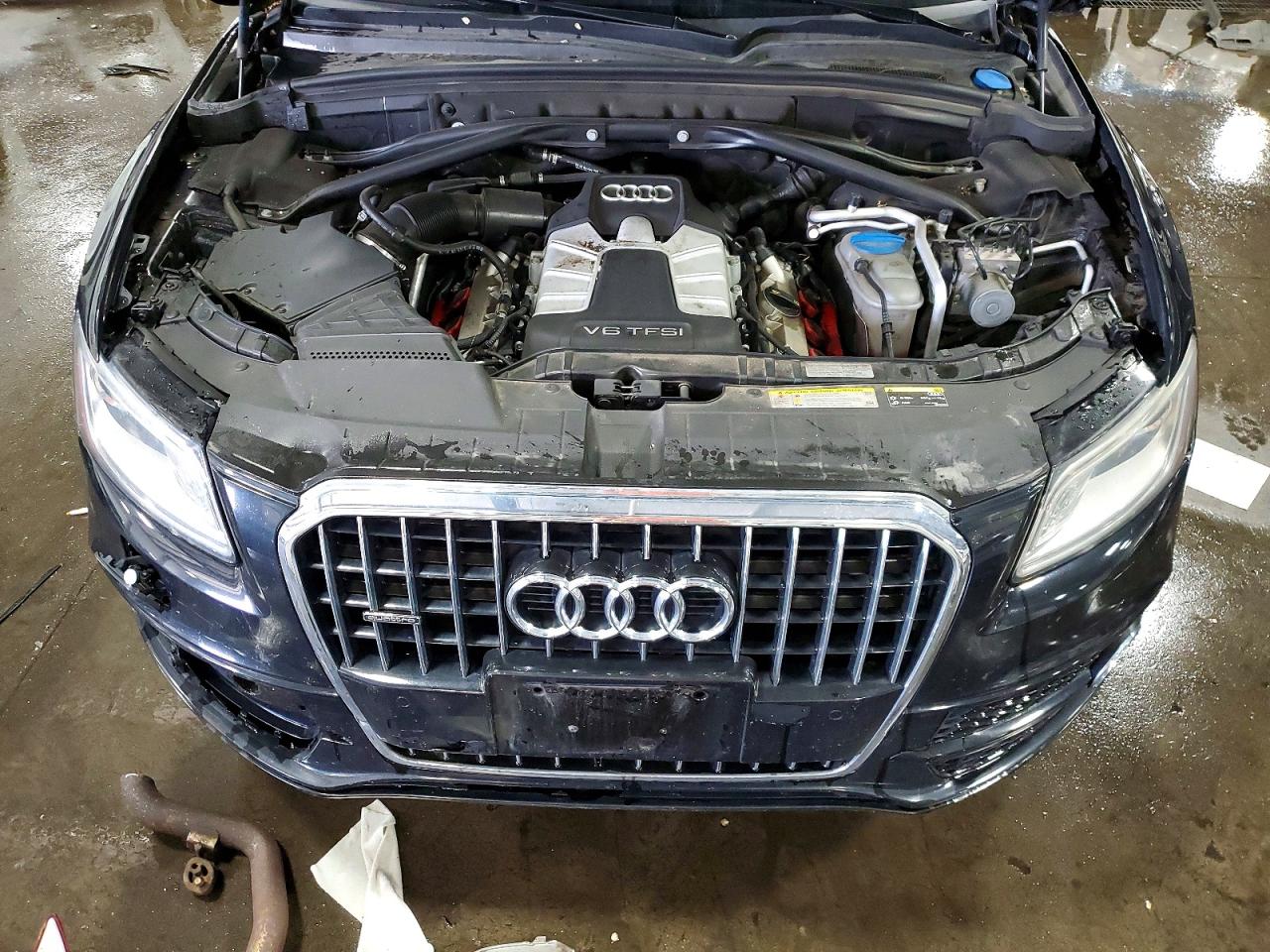 2014 Audi Q5 Premium Plus Черный vin: WA1DGAFP8EA117716