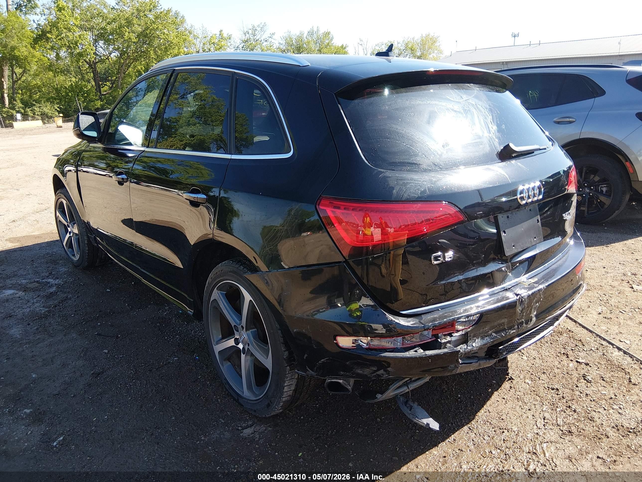 2015 Audi Q5 3.0t Premium Plus Black vin: WA1DGAFP8FA019903