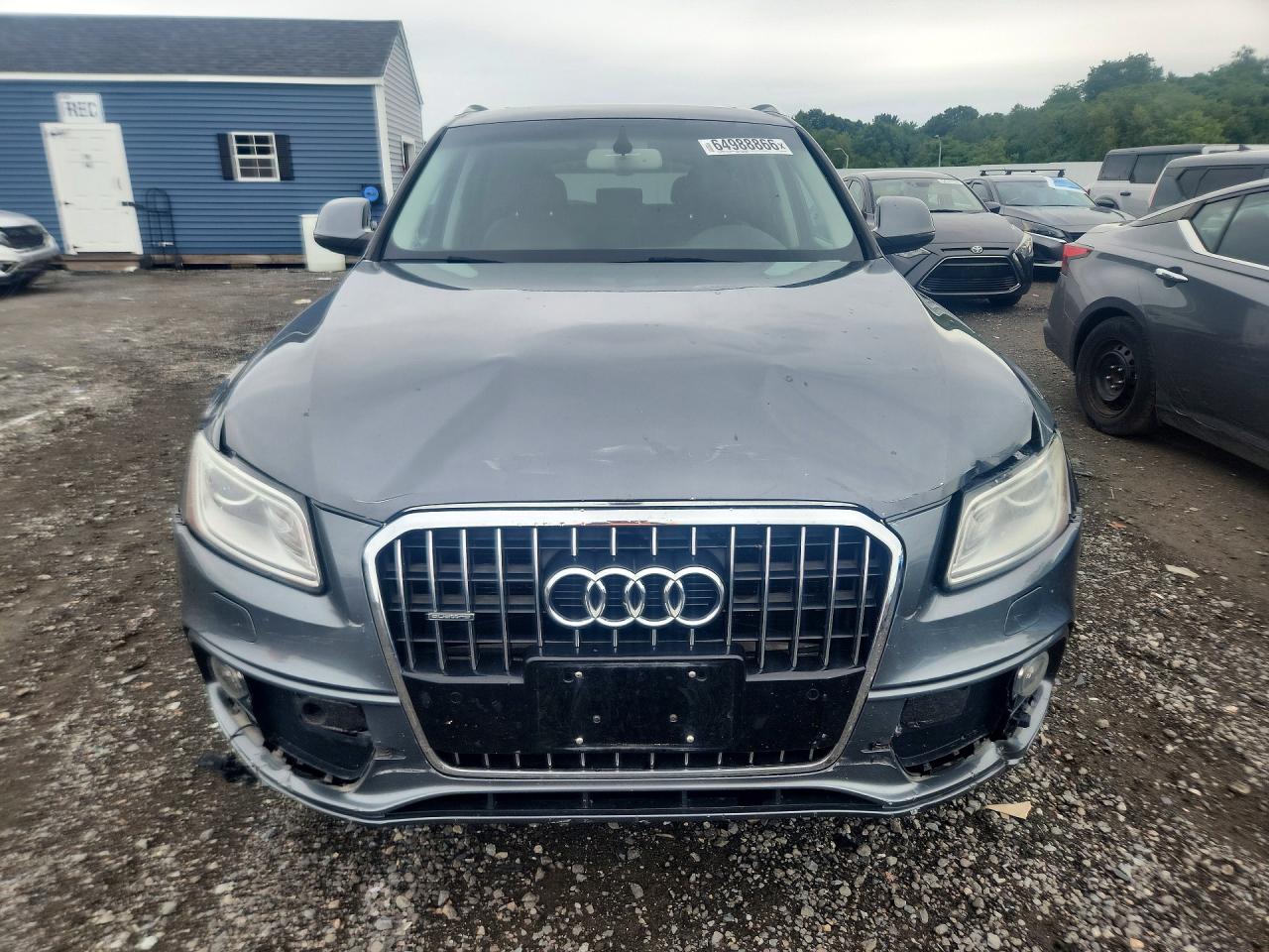 2015 Audi Q5 Premium Plus Gray vin: WA1DGAFP8FA041058