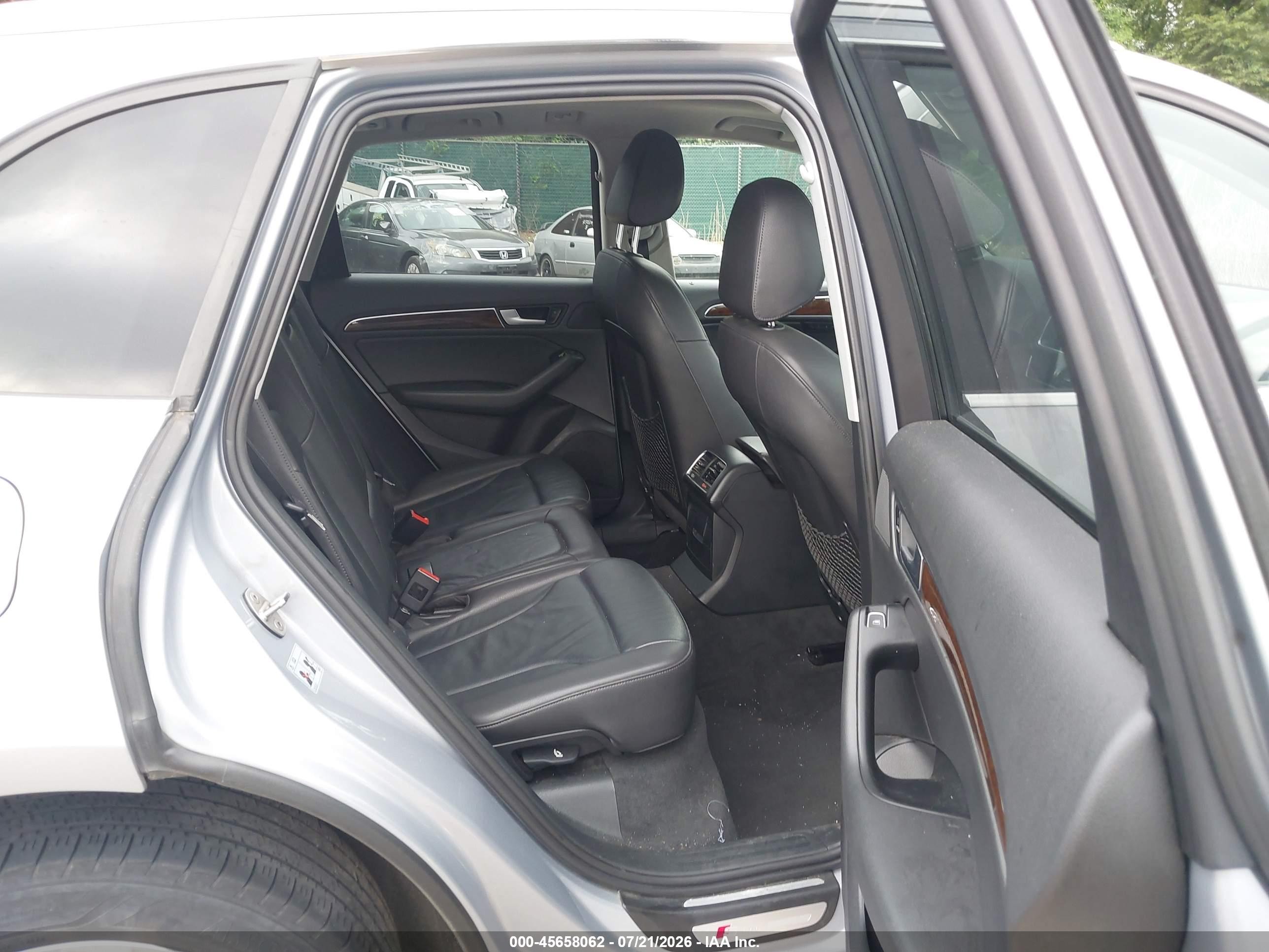2015 Audi Q5 3.0t Premium Plus Silver vin: WA1DGAFP8FA102408