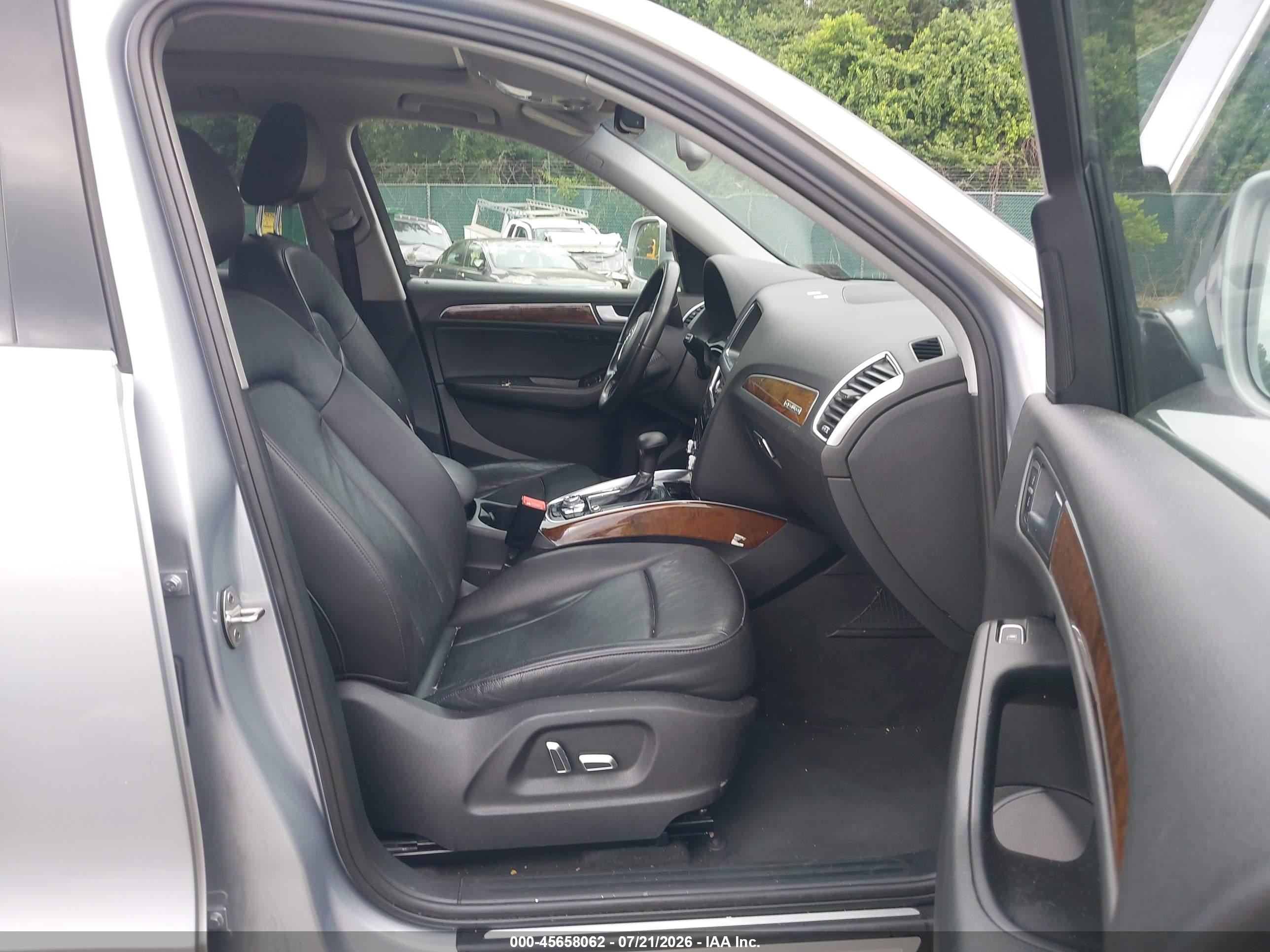 2015 Audi Q5 3.0t Premium Plus Silver vin: WA1DGAFP8FA102408