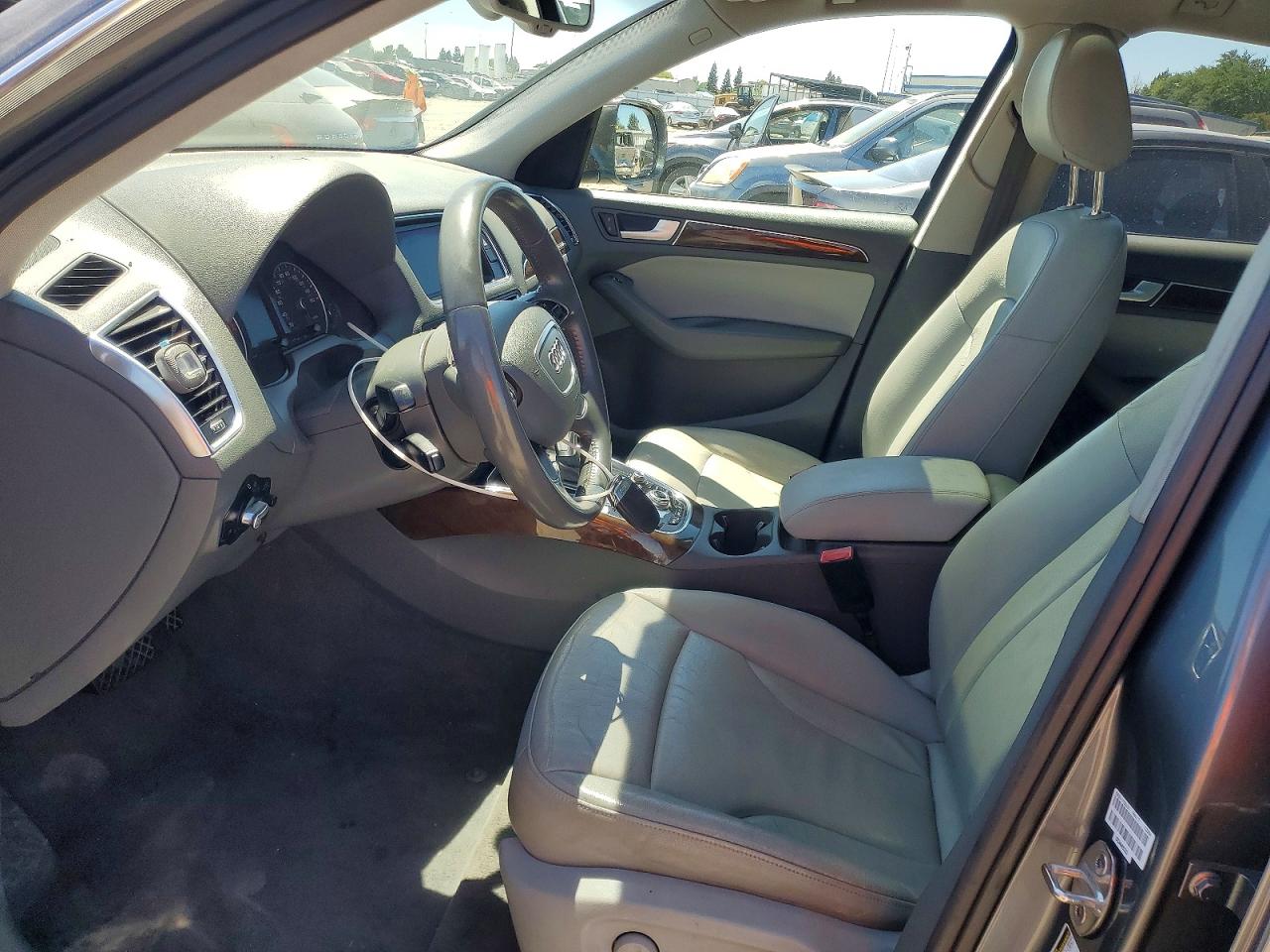 2013 Audi Q5 Premium Plus Gray vin: WA1DGAFP9DA040949
