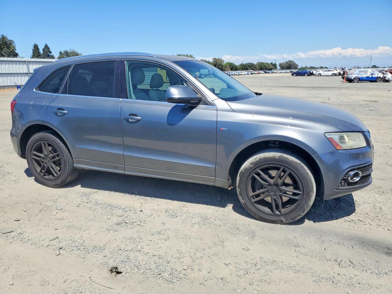 2013 Audi Q5 Premium Plus Gray vin: WA1DGAFP9DA040949