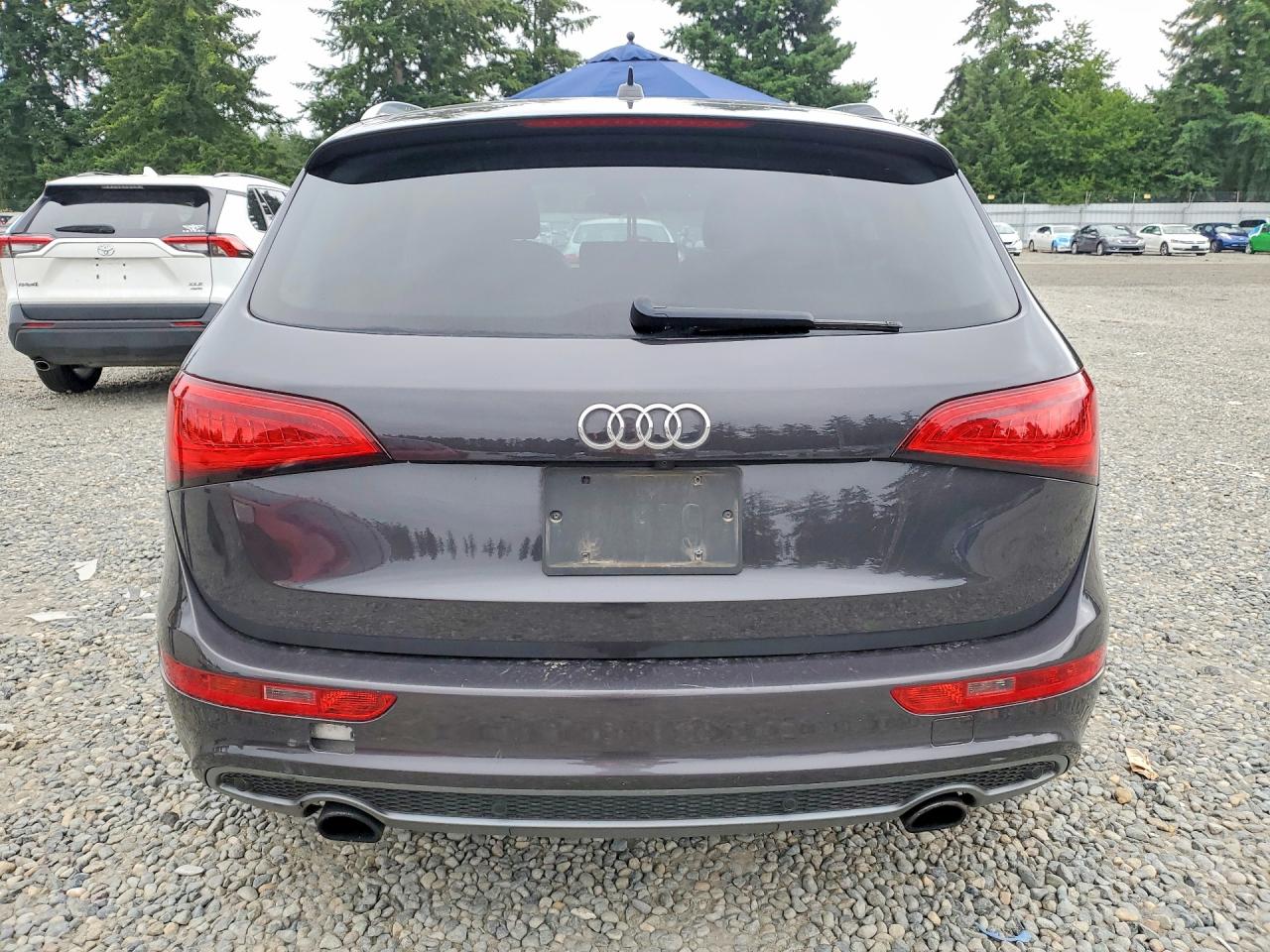 2014 Audi Q5 Premium Plus Gray vin: WA1DGAFP9EA054822