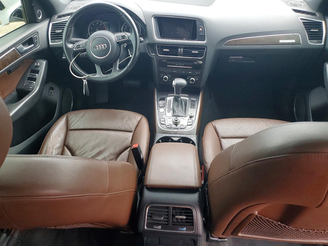 2015 Audi Q5 Premium Plus White vin: WA1DGAFP9FA123090