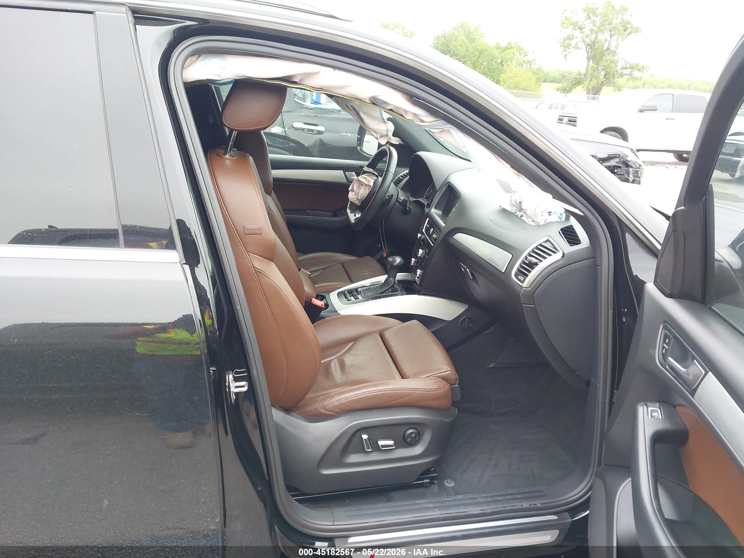 2013 Audi Q5 3.0t Premium Plus Black vin: WA1DGAFPXDA052091