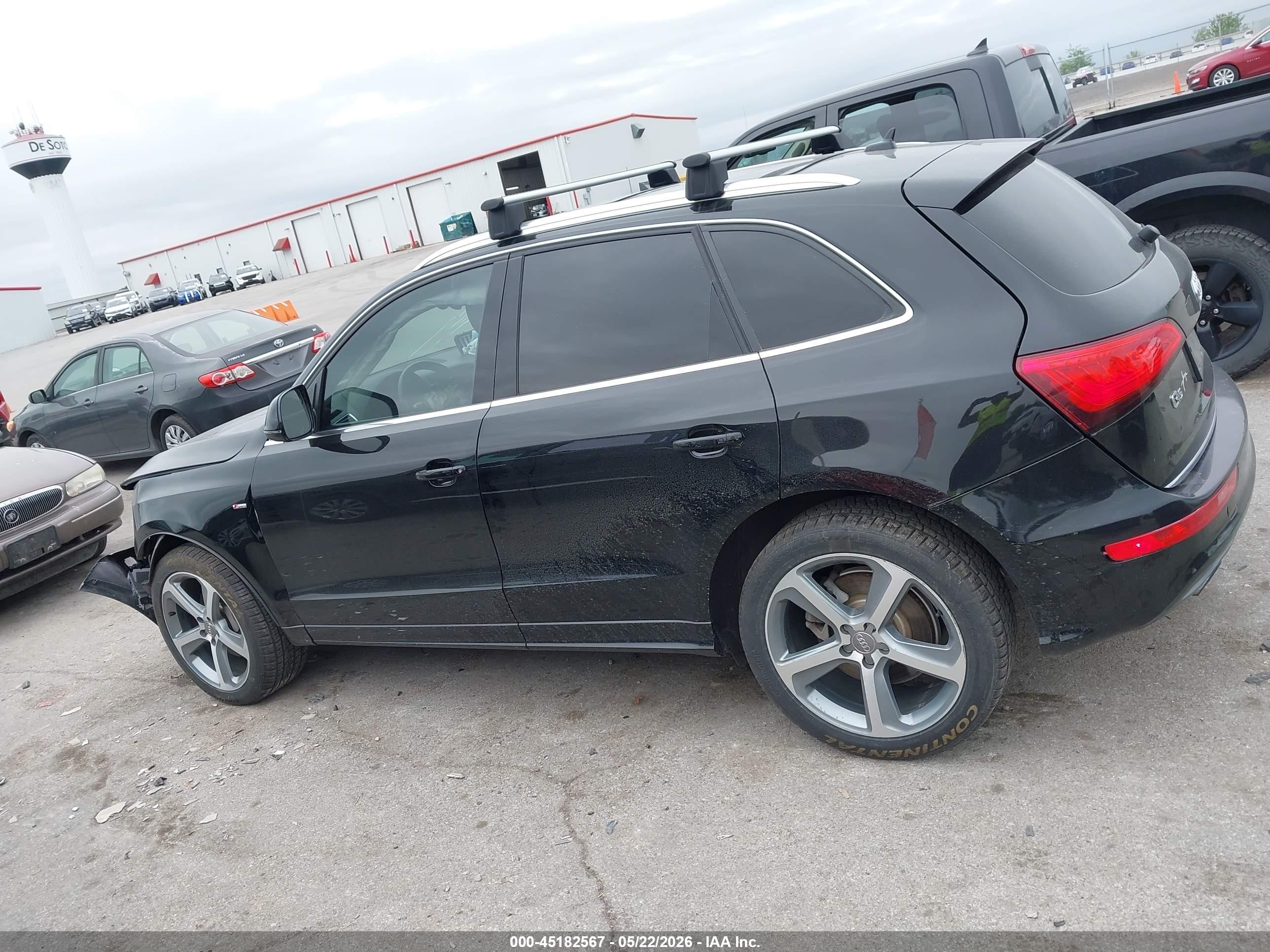 2013 Audi Q5 3.0t Premium Plus Black vin: WA1DGAFPXDA052091