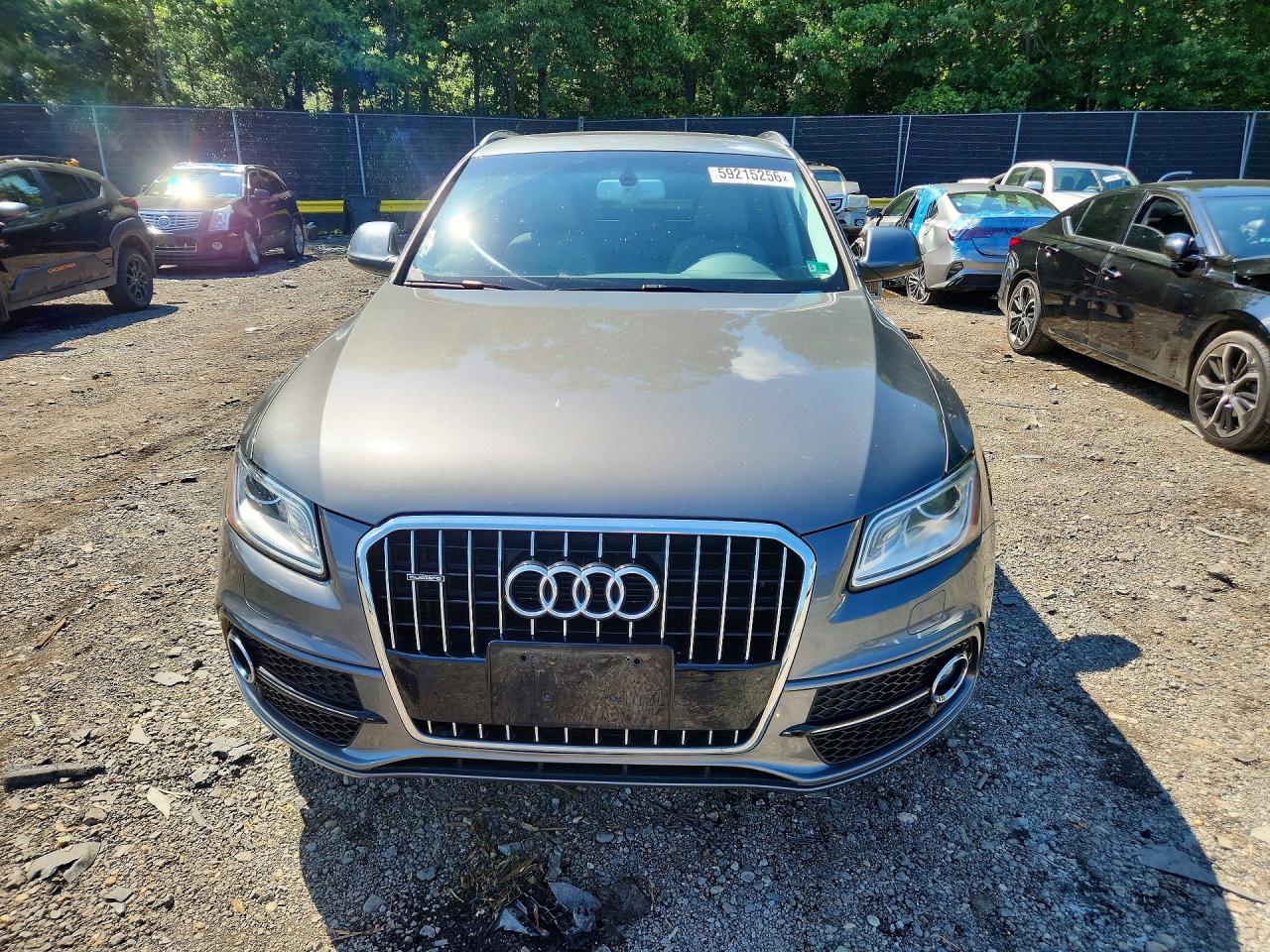 2014 Audi Q5 Premium Plus Gray vin: WA1DGAFPXEA110170