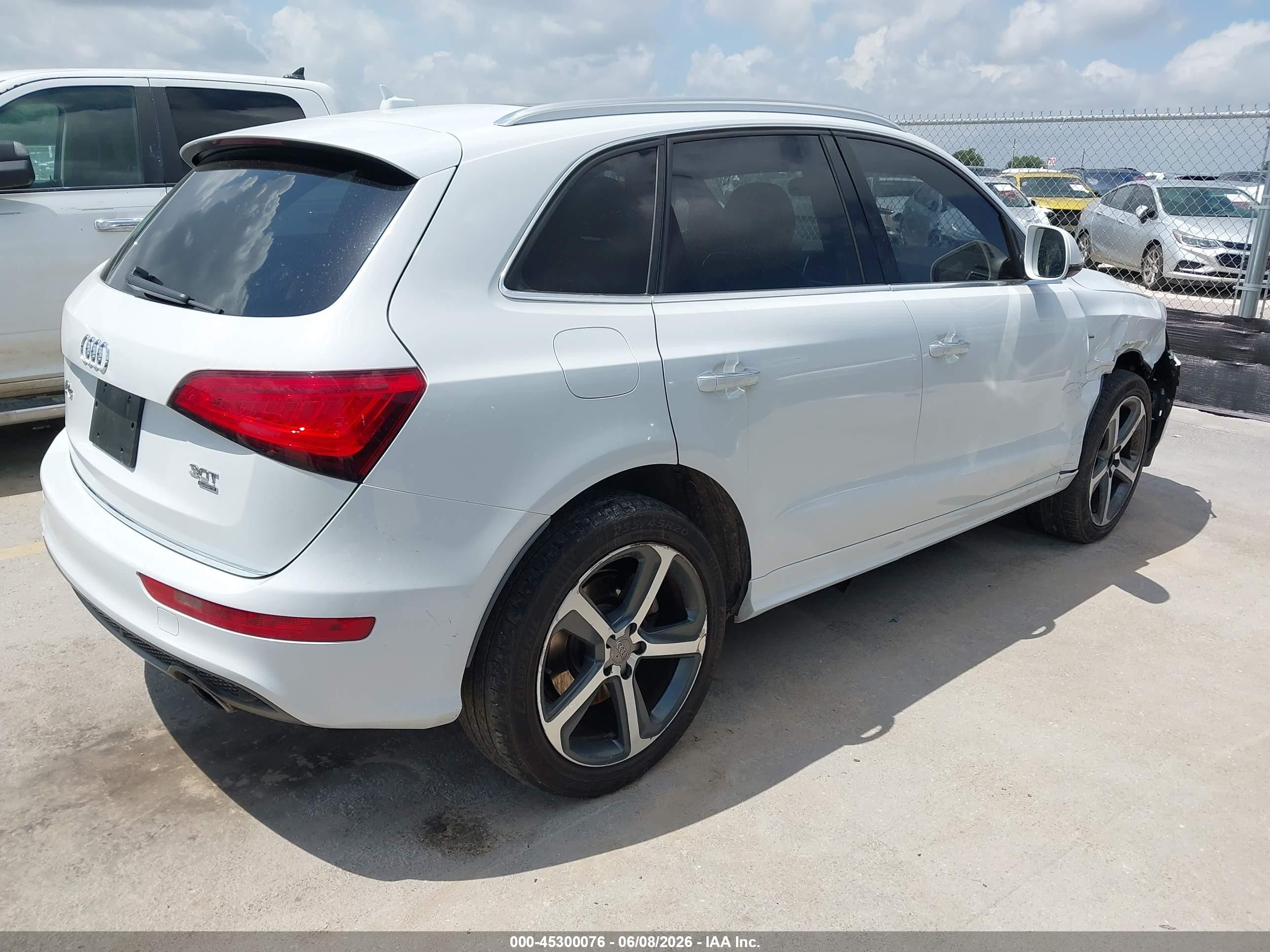 2015 Audi Q5 3.0t Premium Plus White vin: WA1DGAFPXFA020017