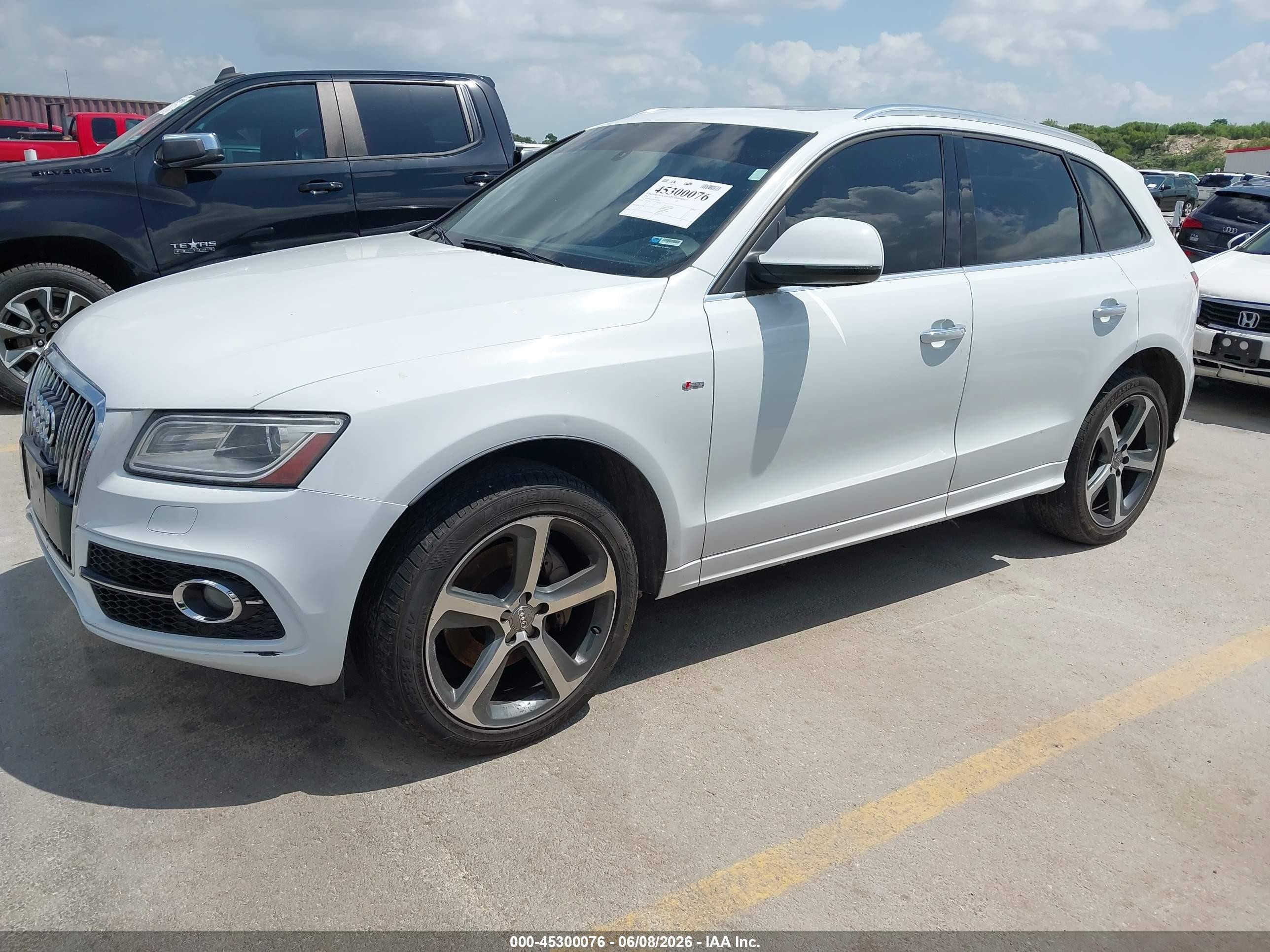 2015 Audi Q5 3.0t Premium Plus White vin: WA1DGAFPXFA020017