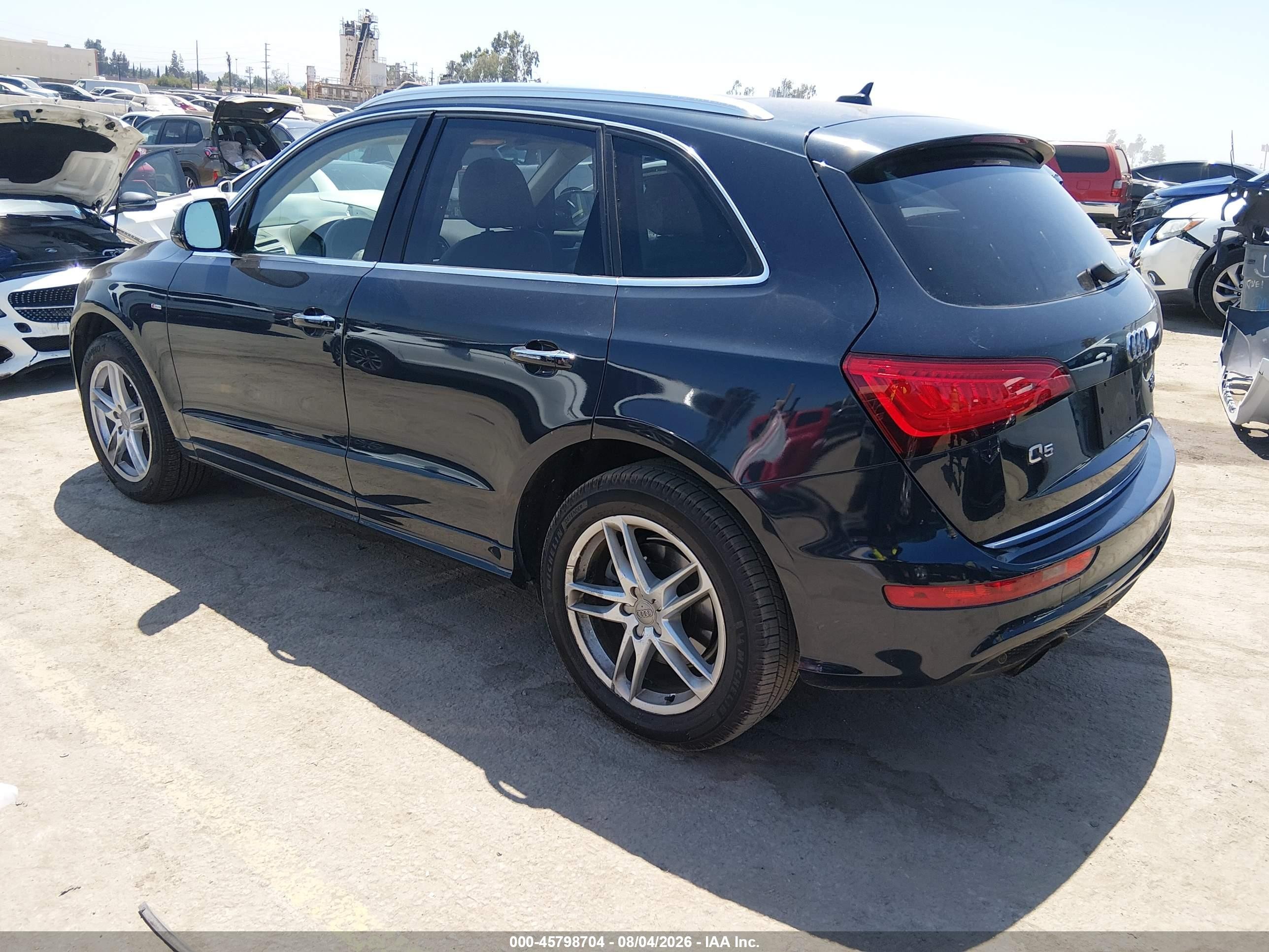 2015 Audi Q5 3.0t Premium Plus Black vin: WA1DGAFPXFA085157