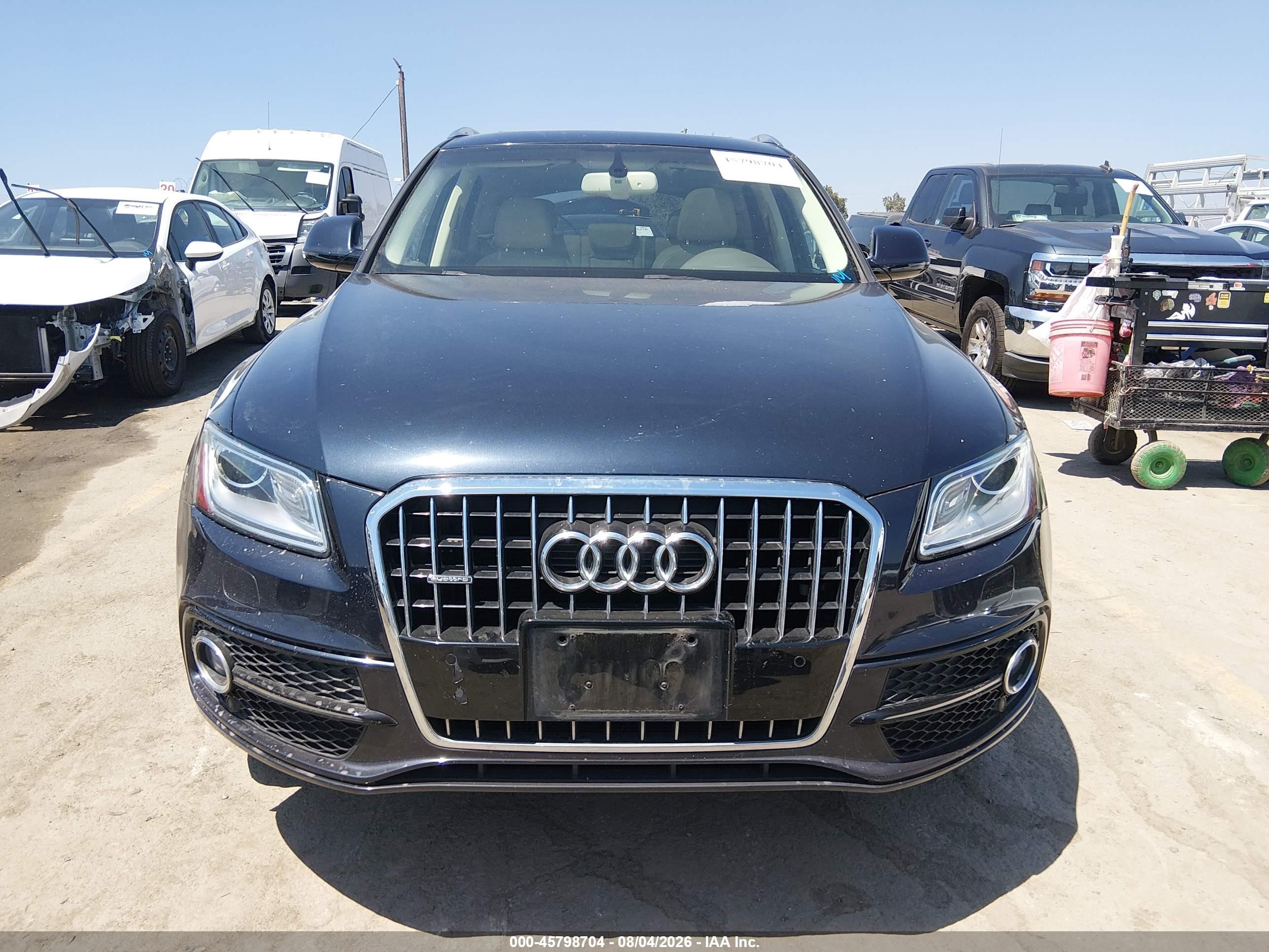 2015 Audi Q5 3.0t Premium Plus Black vin: WA1DGAFPXFA085157