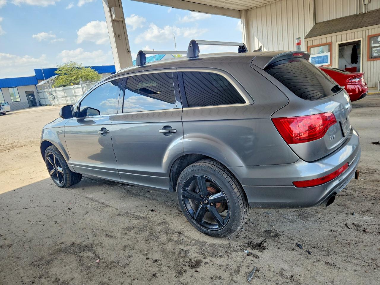 2013 Audi Q7 Prestige Серый vin: WA1DGBFE1DD004871