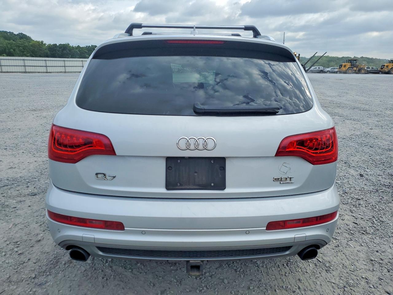 2014 Audi Q7 Prestige Silver vin: WA1DGBFE1ED010610