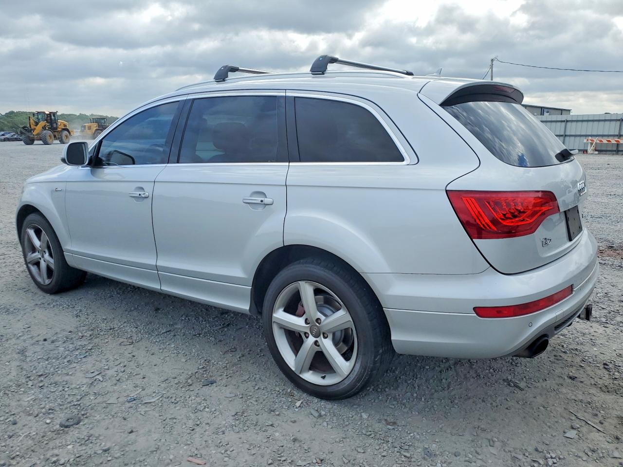 2014 Audi Q7 Prestige Silver vin: WA1DGBFE1ED010610