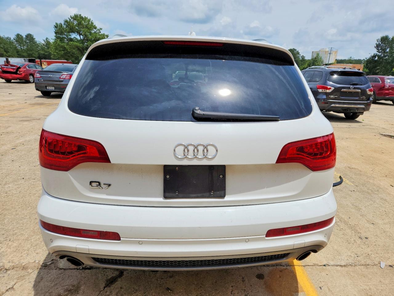 2011 Audi Q7 Prestige White vin: WA1DGBFE4BD009267
