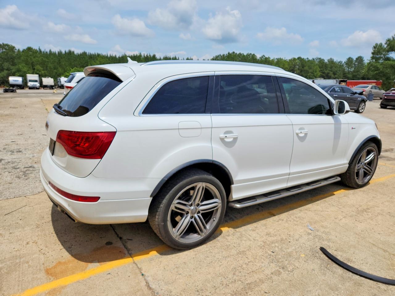 2011 Audi Q7 Prestige White vin: WA1DGBFE4BD009267