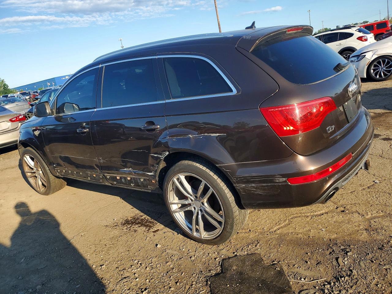 2012 Audi Q7 Prestige Brown vin: WA1DGBFE5CD003267