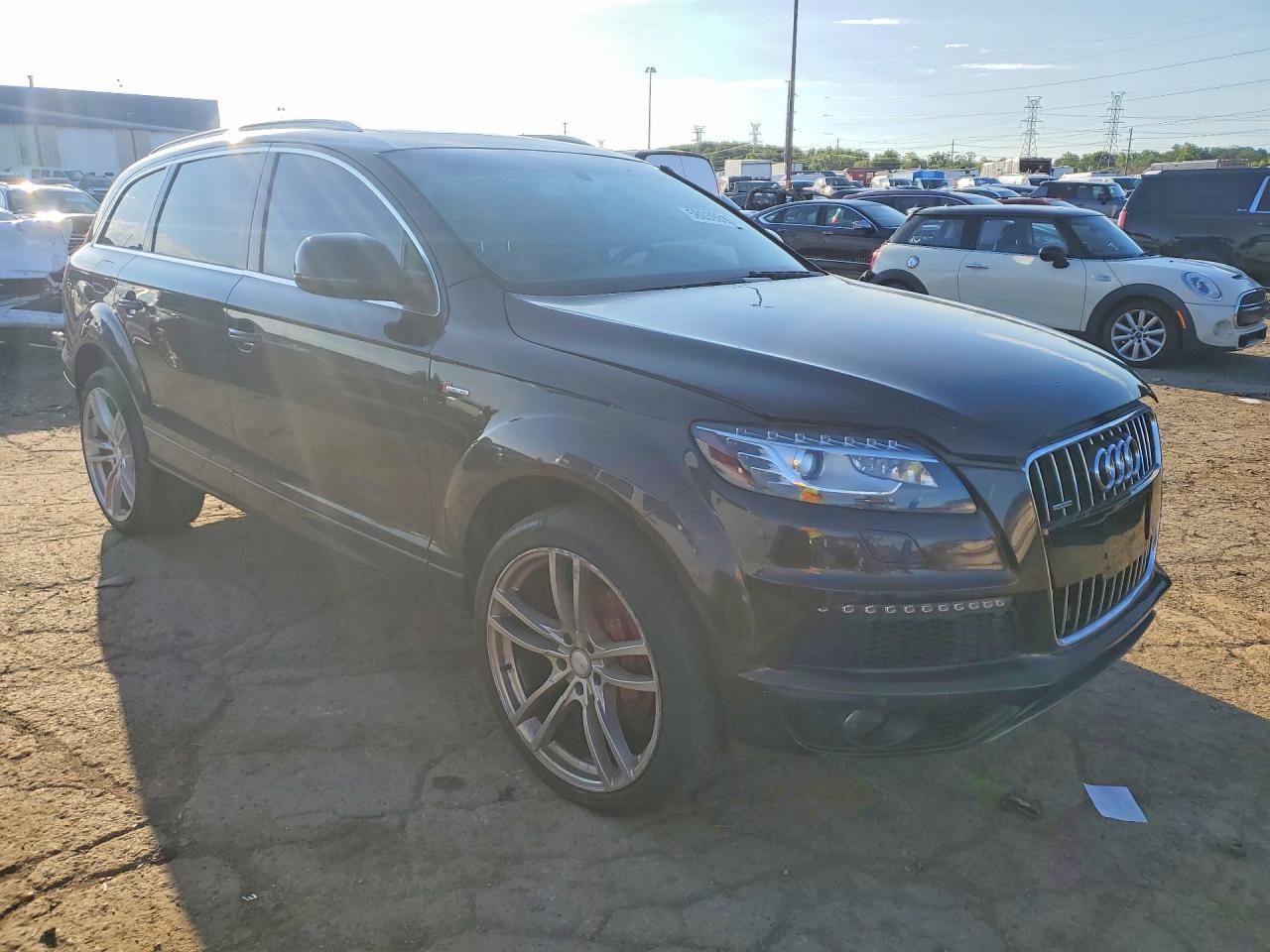 2012 Audi Q7 Prestige Brown vin: WA1DGBFE5CD003267