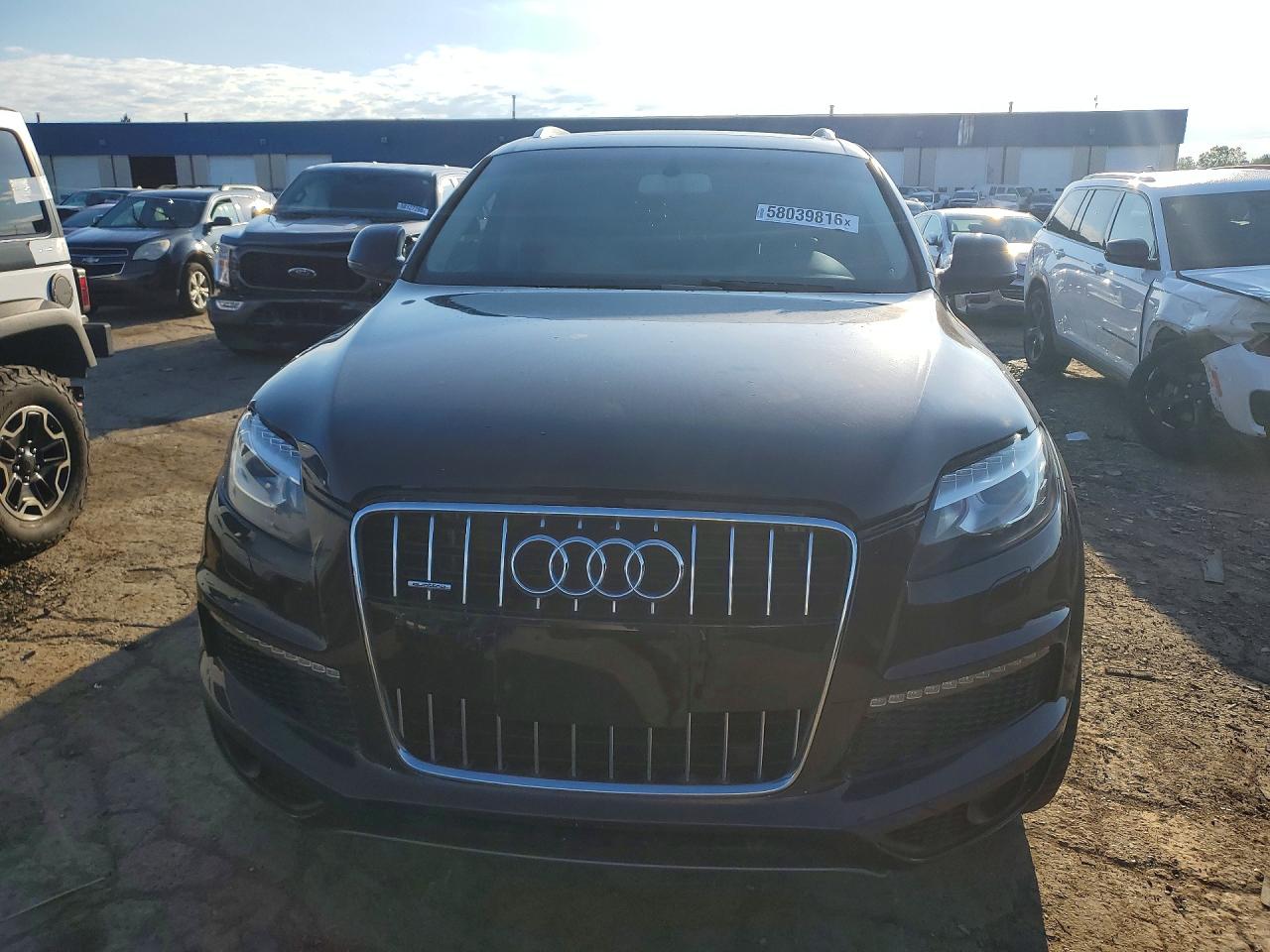 2012 Audi Q7 Prestige Brown vin: WA1DGBFE5CD003267