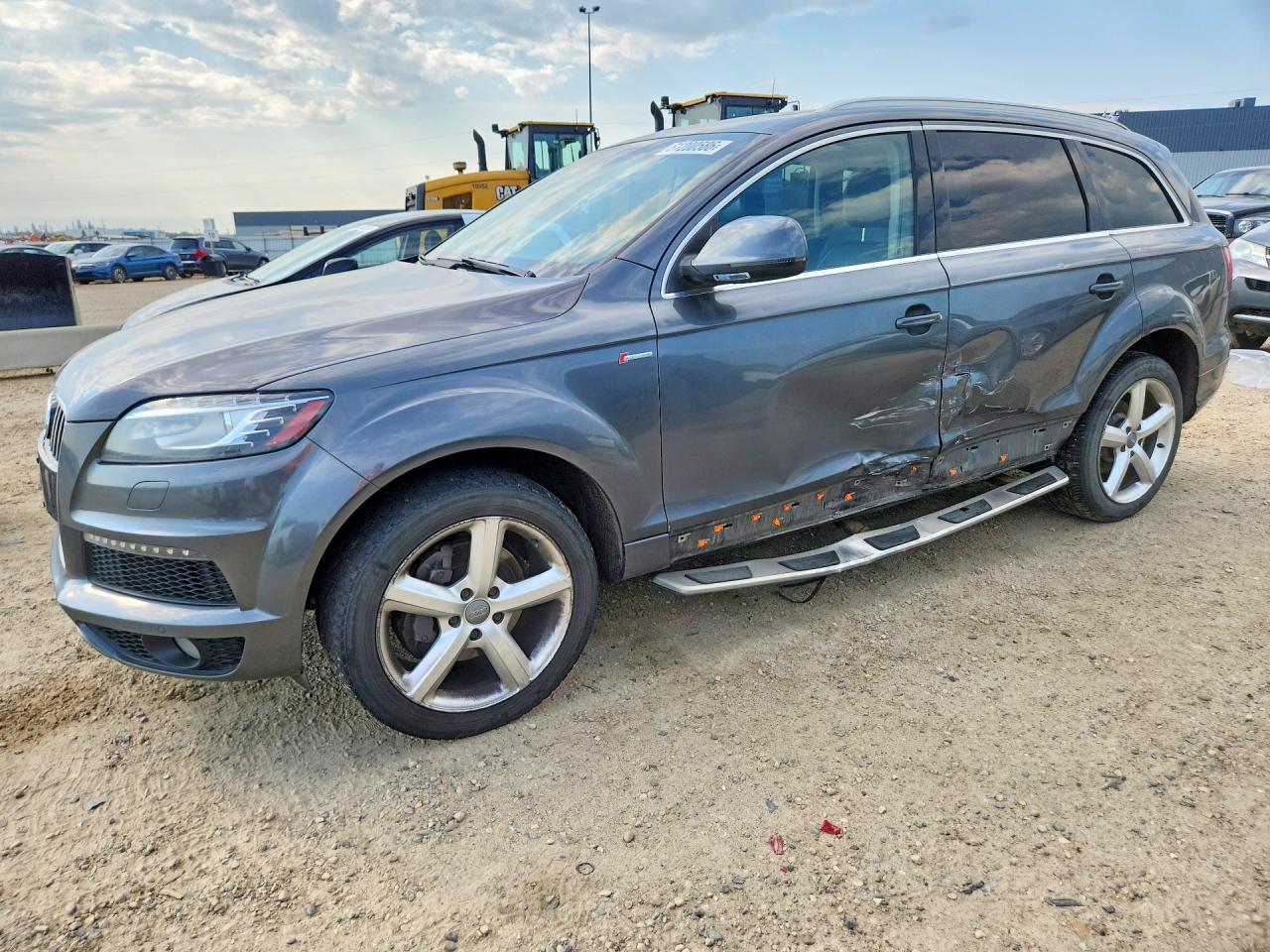 2011 Audi Q7 Prestige Gray vin: WA1DGCFE2BD005627
