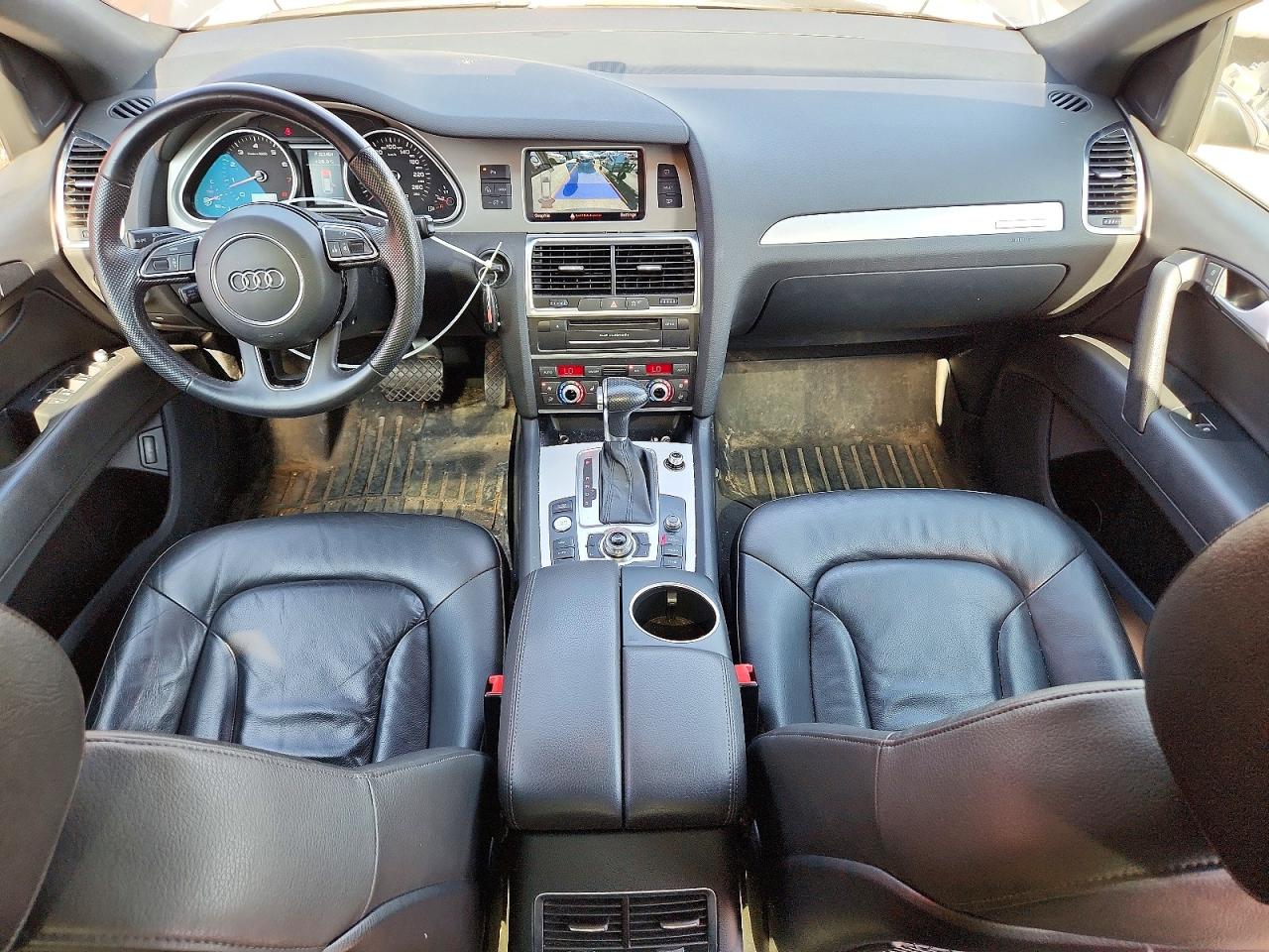 2014 Audi Q7 Prestige Silver vin: WA1DGCFE5ED014763