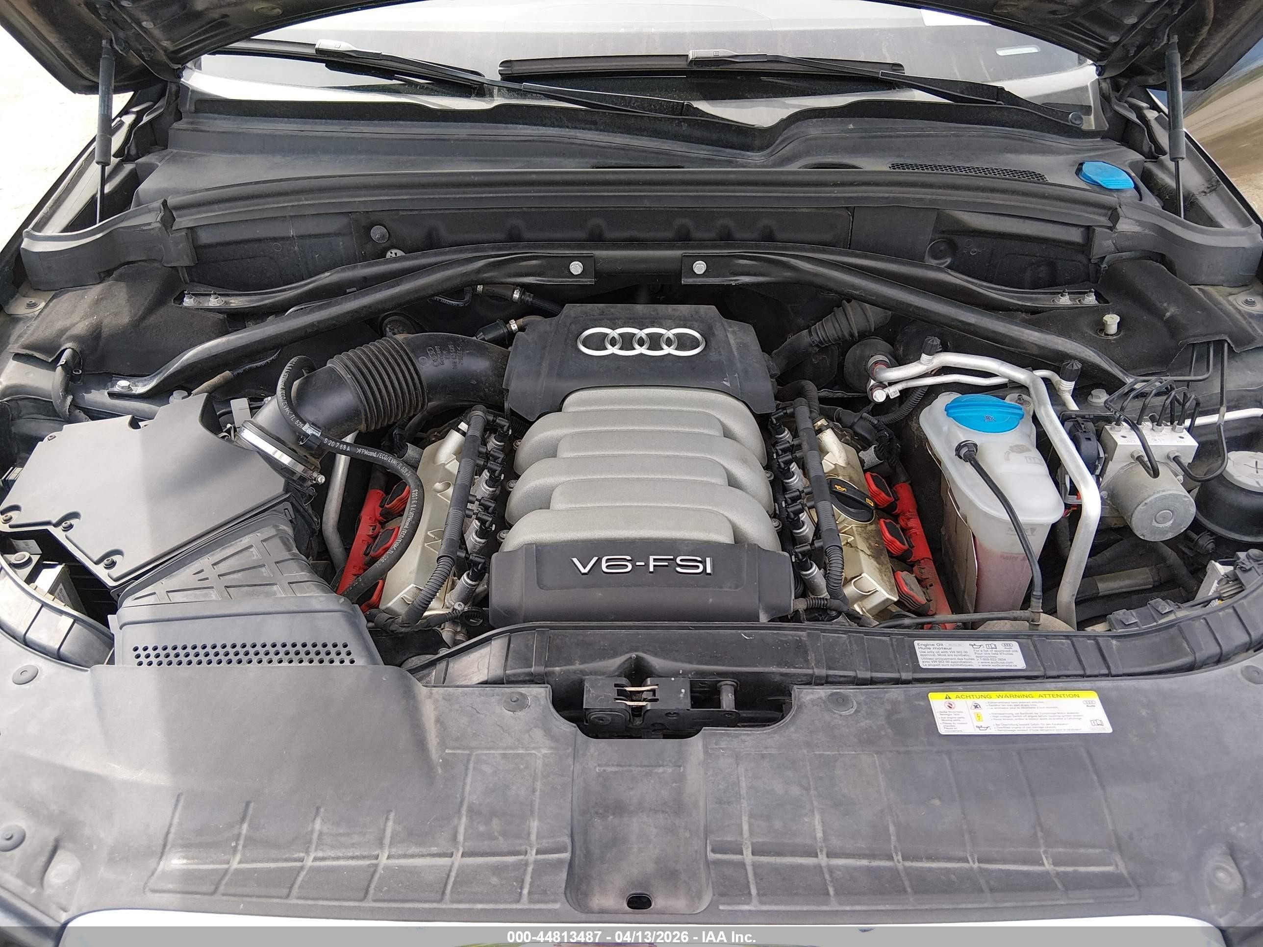 2011 Audi Q5 3.2 Premium Plus Black vin: WA1DKAFP0BA011836