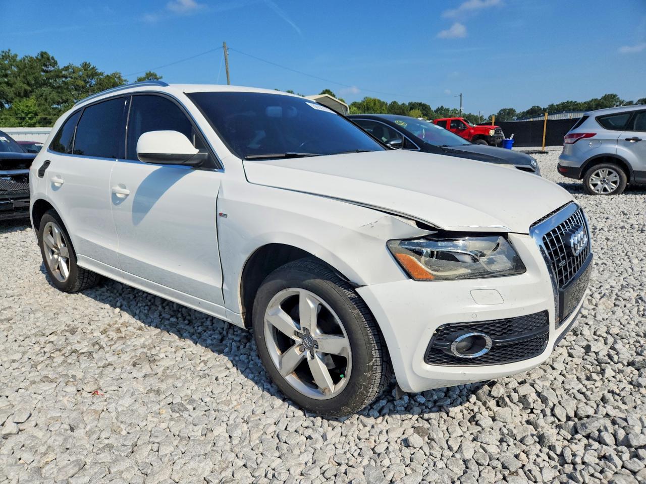 2011 Audi Q5 Premium Plus White vin: WA1DKAFP0BA116991