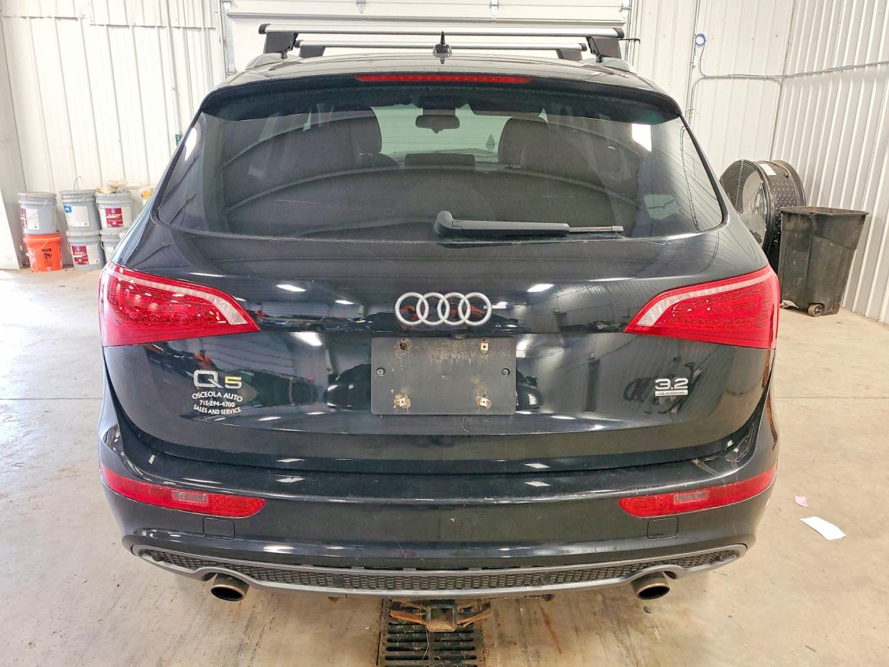 2012 Audi Q5 Premium Plus Black vin: WA1DKAFP0CA043784