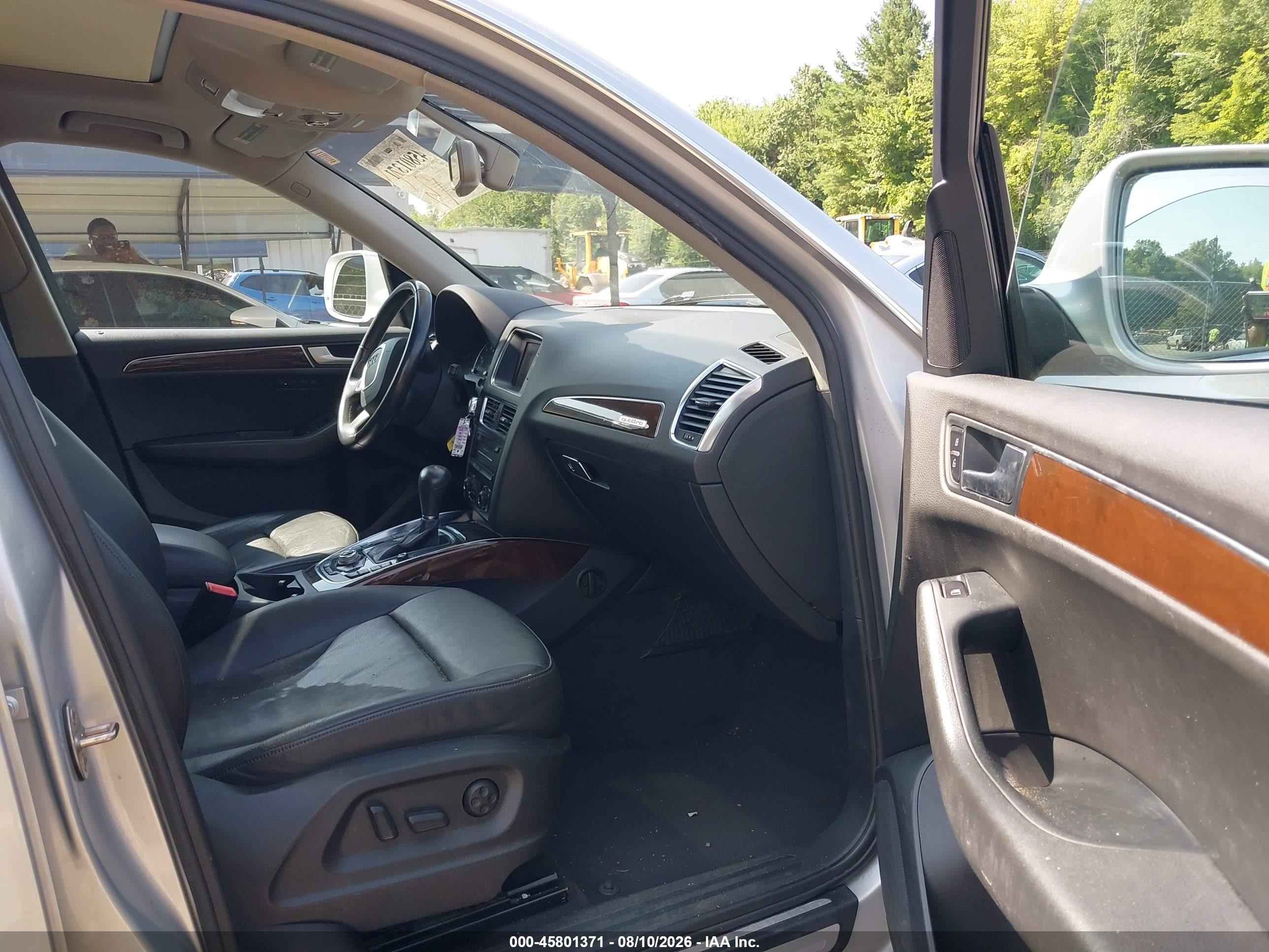 2011 Audi Q5 3.2 Premium Plus Silver vin: WA1DKAFP1BA090367