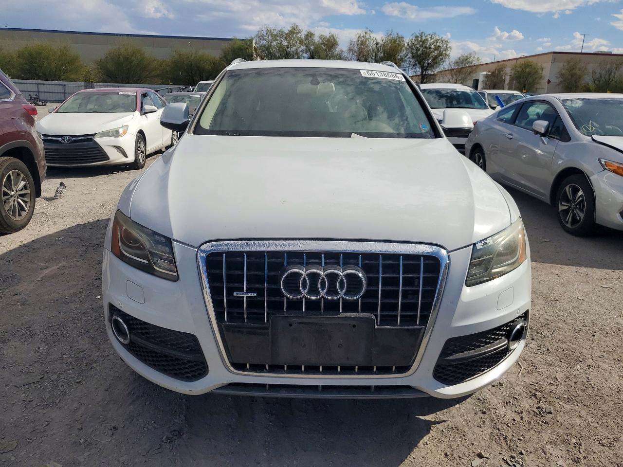 2012 Audi Q5 Premium Plus White vin: WA1DKAFP1CA085090
