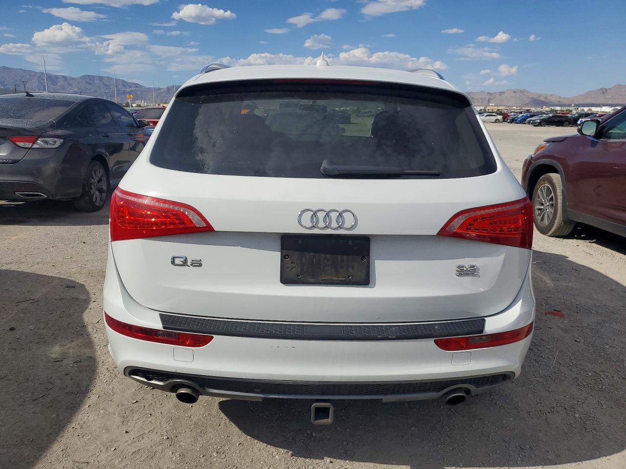 2012 Audi Q5 Premium Plus White vin: WA1DKAFP1CA085090