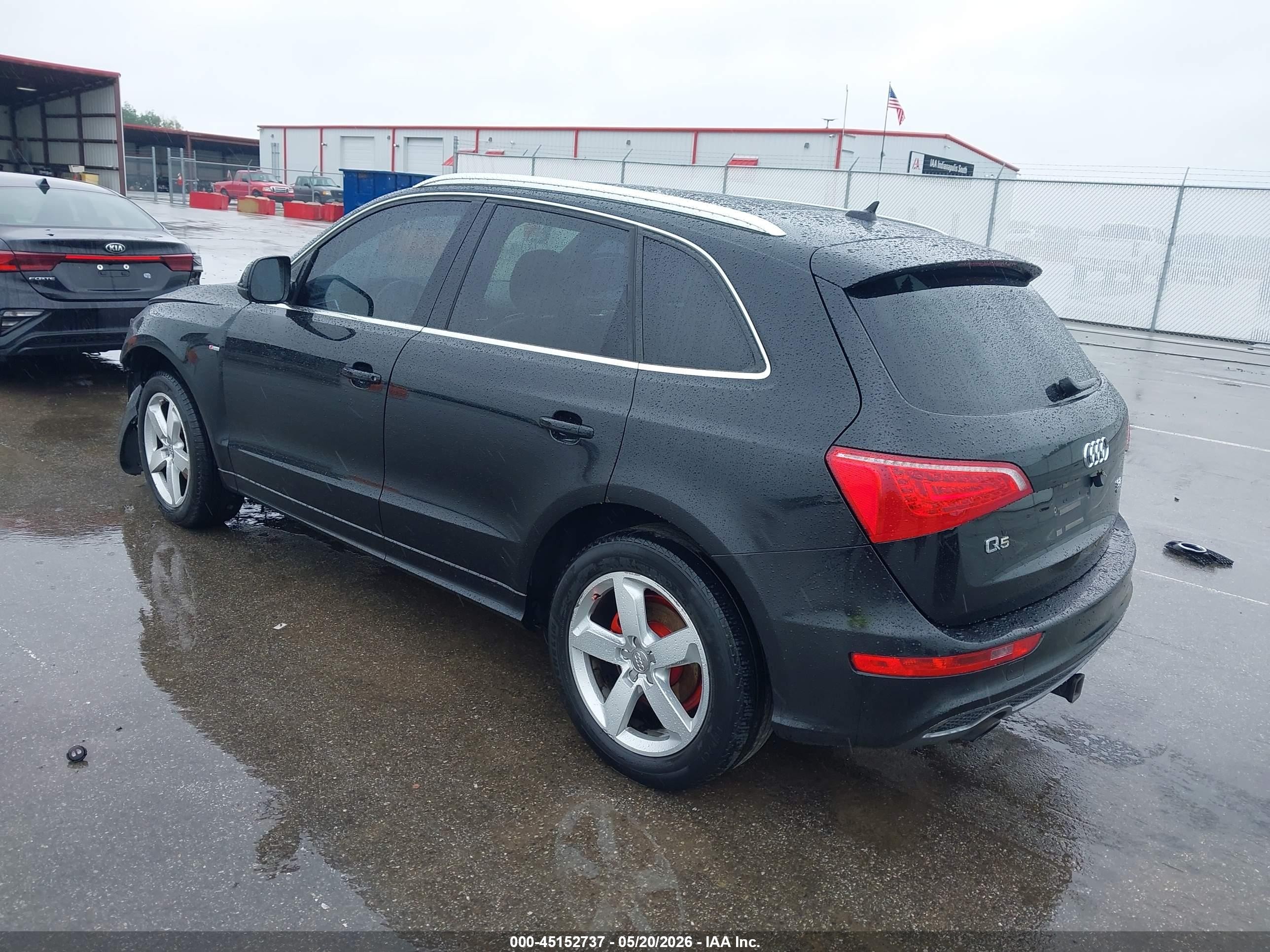 2012 Audi Q5 3.2 Premium Plus Black vin: WA1DKAFP2CA034732