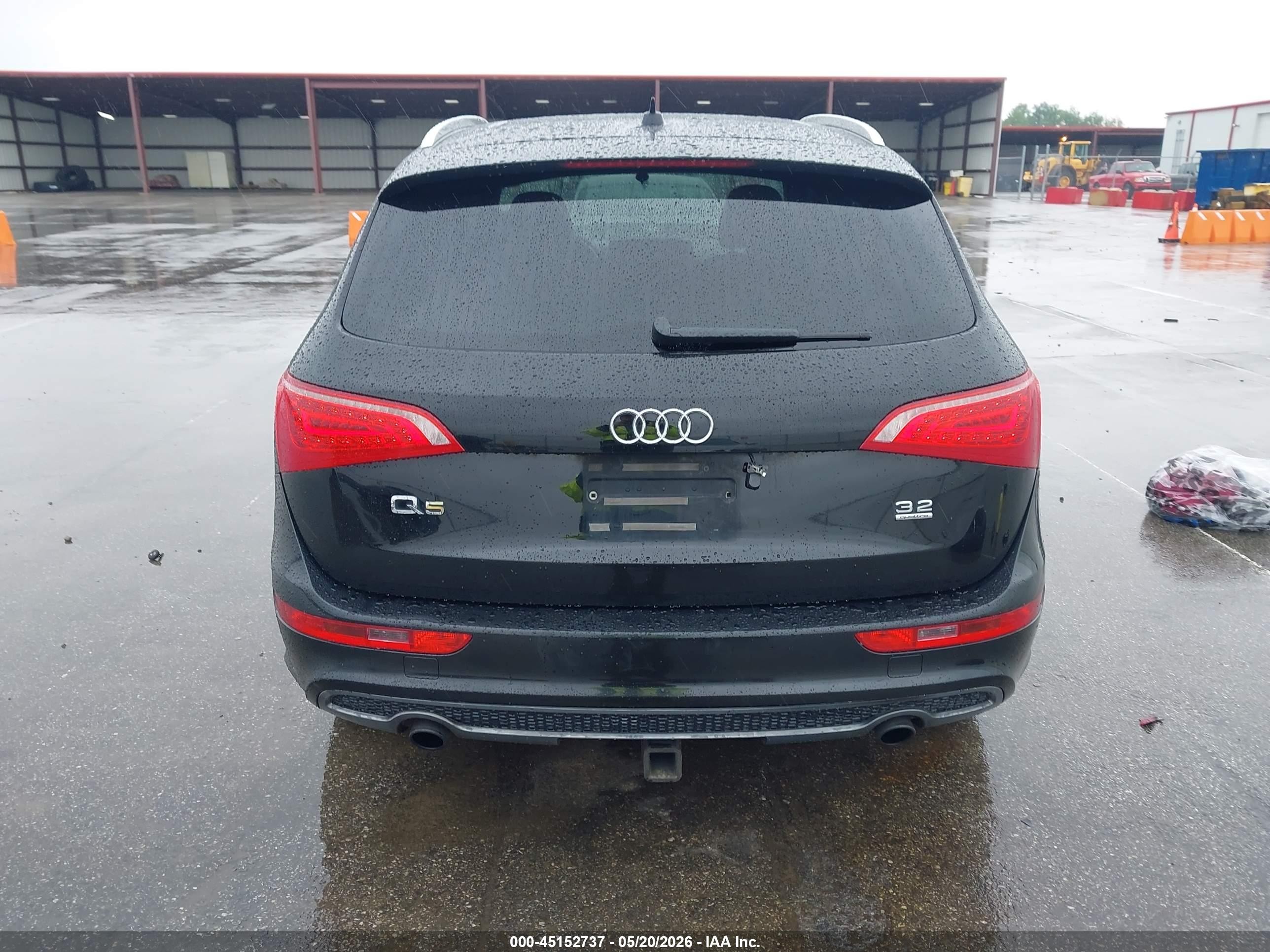 2012 Audi Q5 3.2 Premium Plus Black vin: WA1DKAFP2CA034732