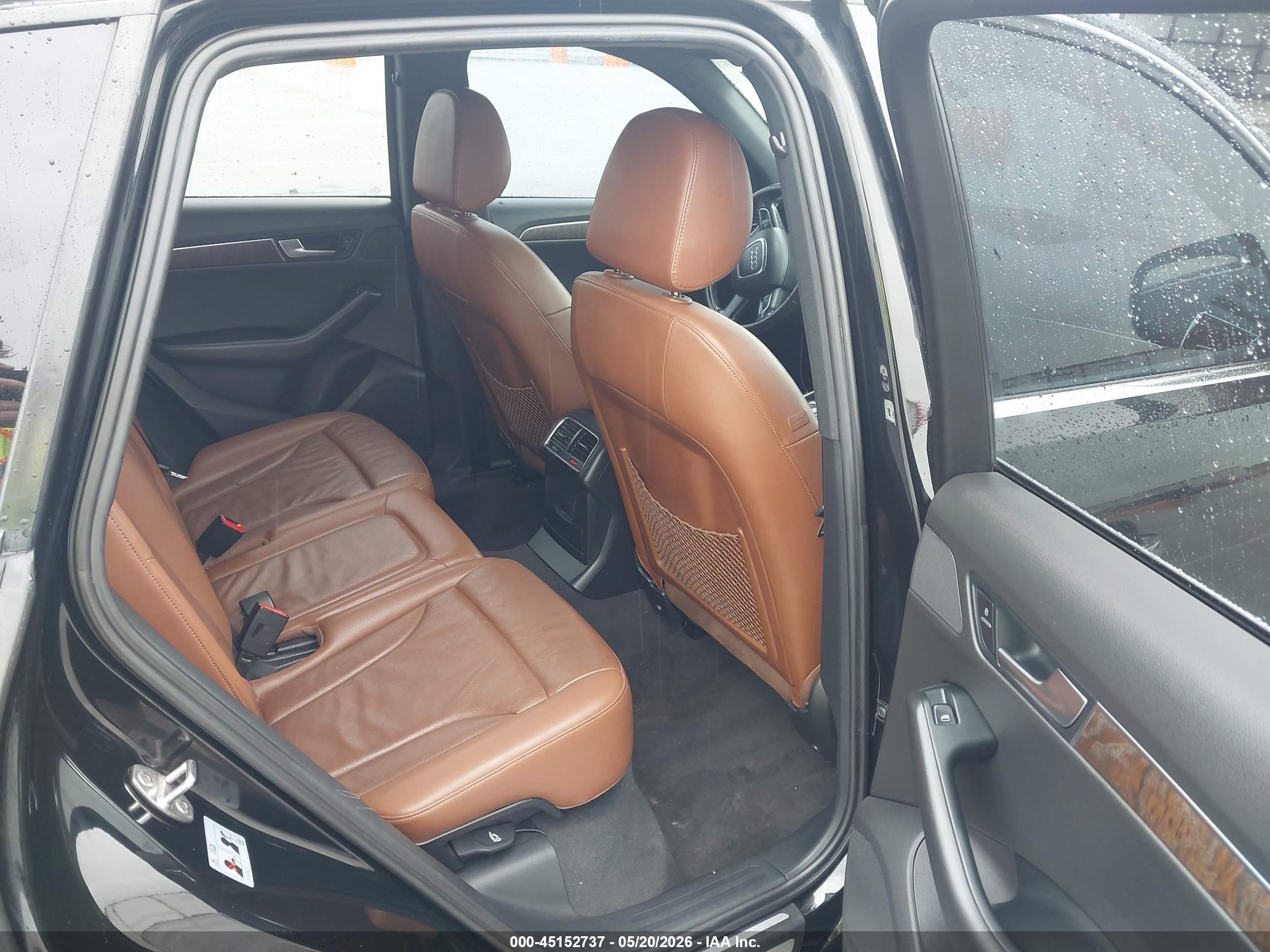 2012 Audi Q5 3.2 Premium Plus Black vin: WA1DKAFP2CA034732